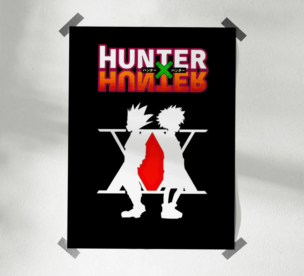 Hunter X Hunter poster con telaio in plastica da Dumery Art