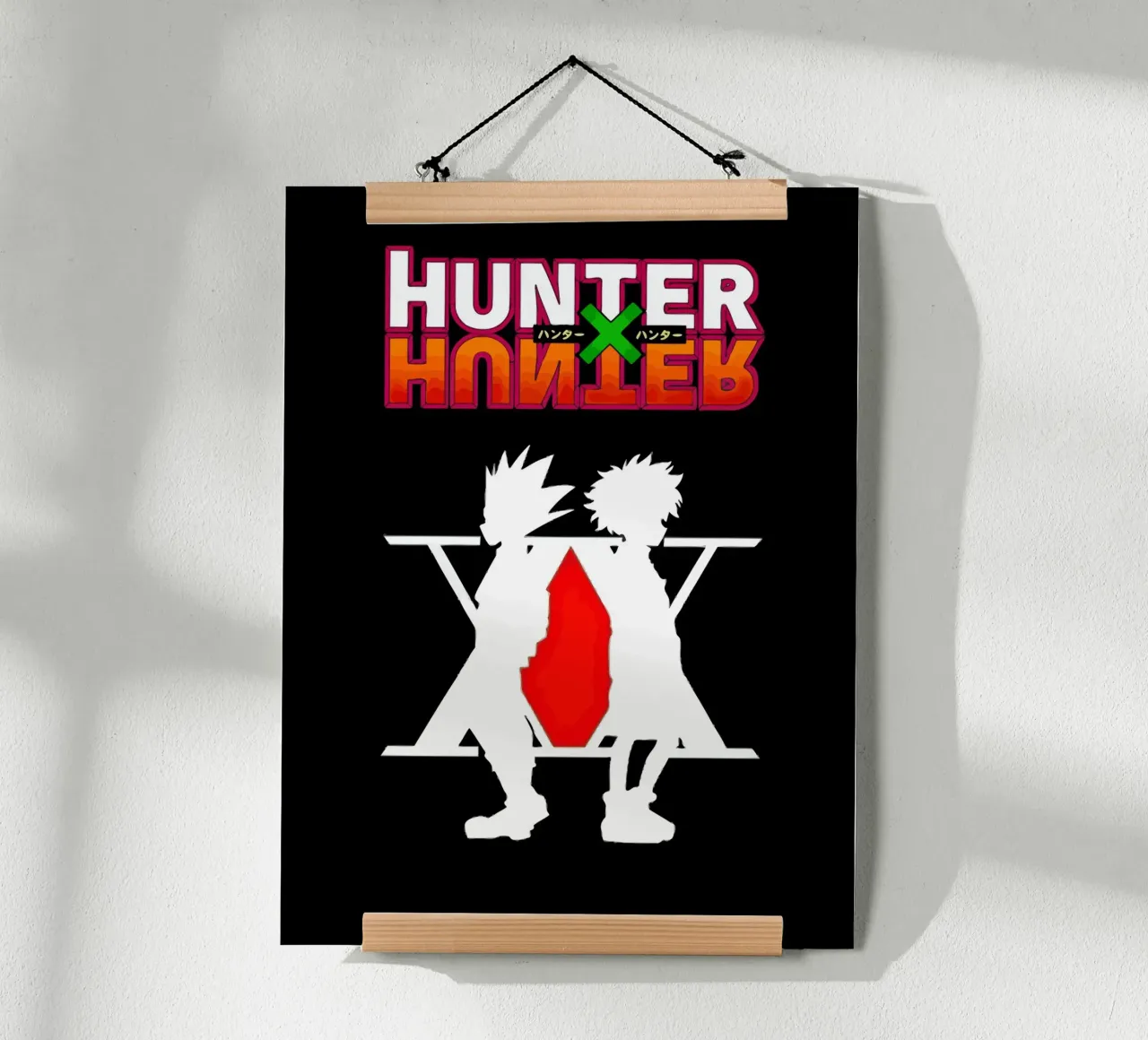 Hunter X Hunter poster con telaio in plastica da Dumery Art