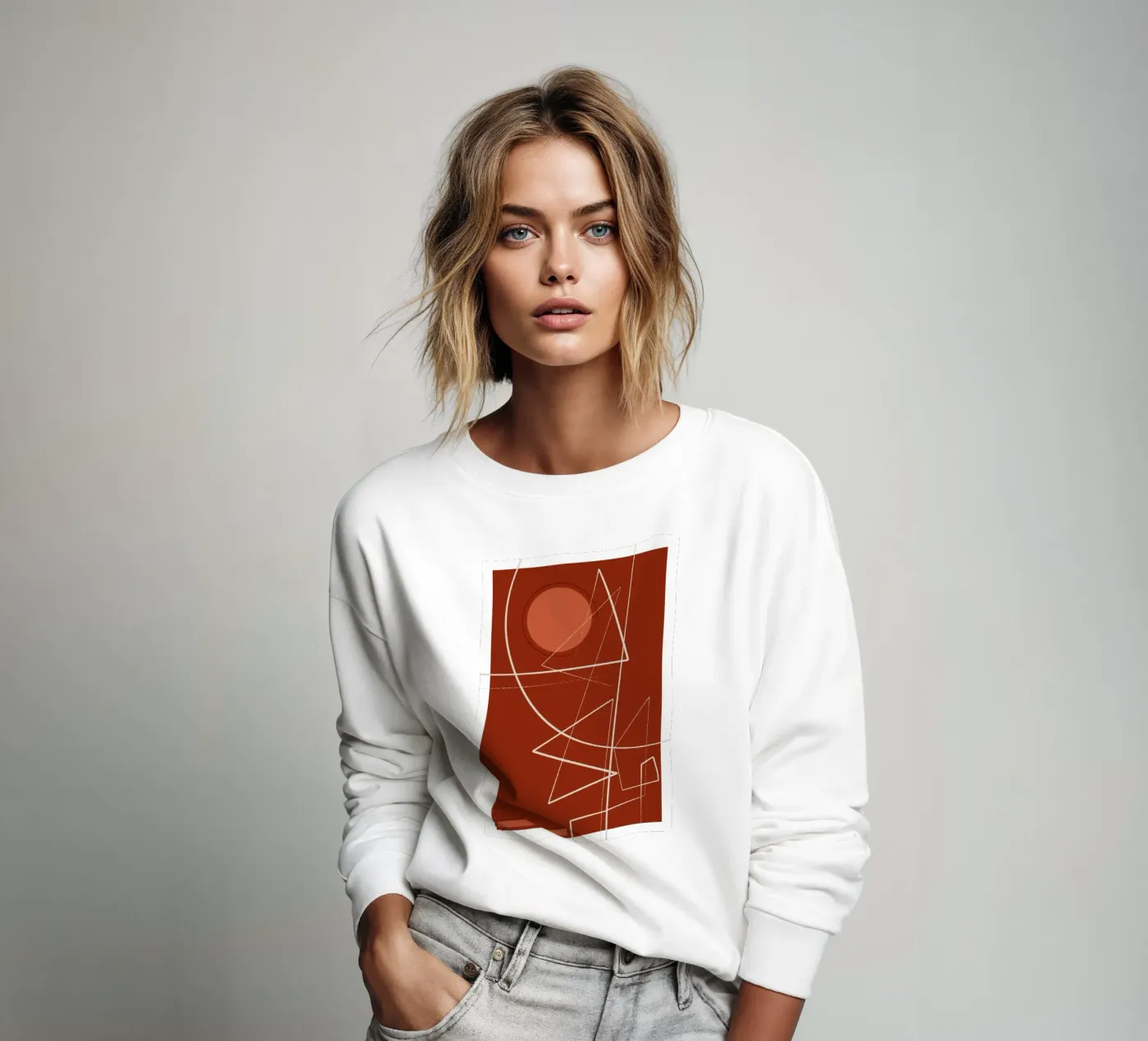 Angular Lines No 22 sweatshirt by treechild