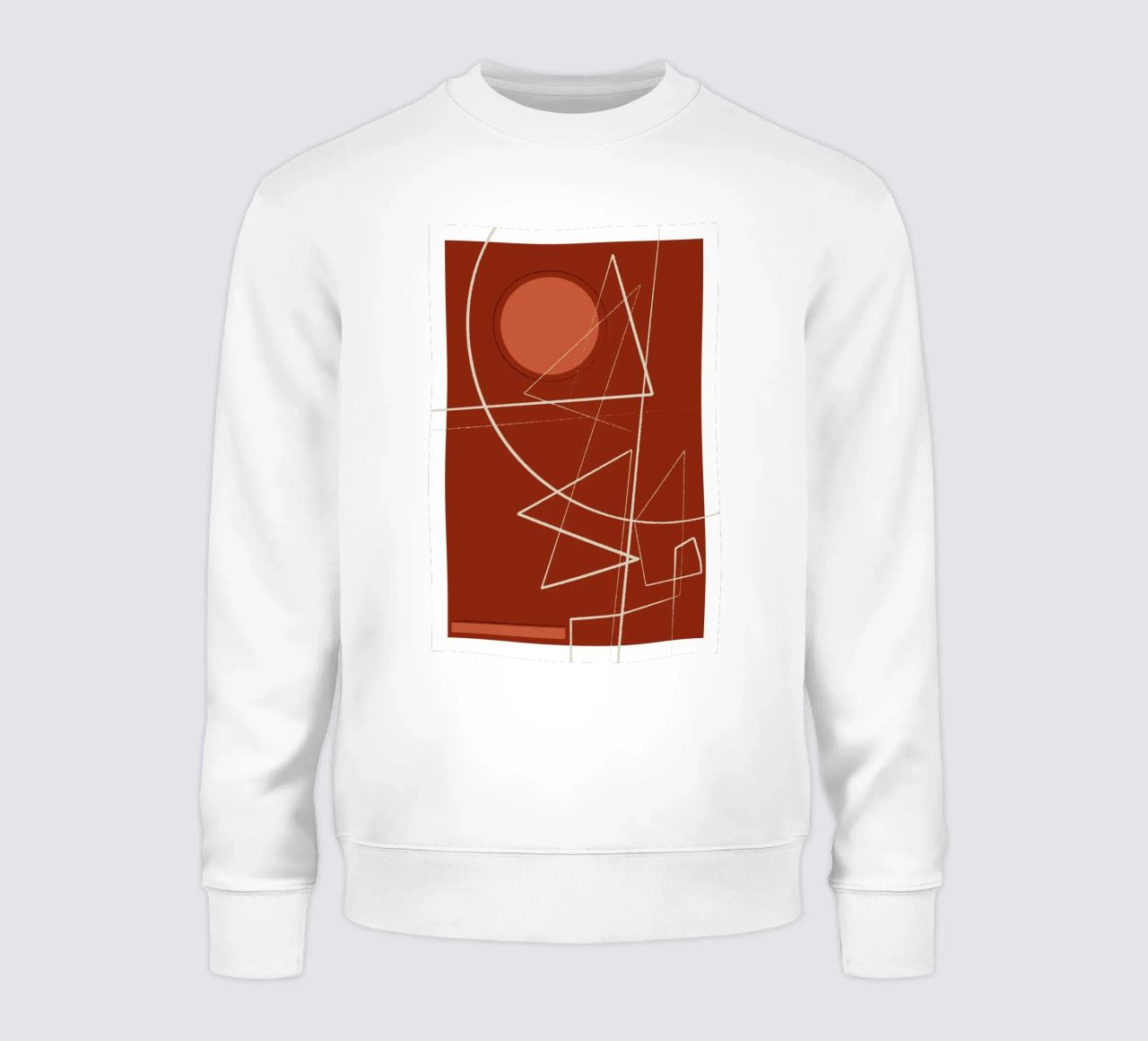 Angular Lines No 22 sweatshirt van treechild