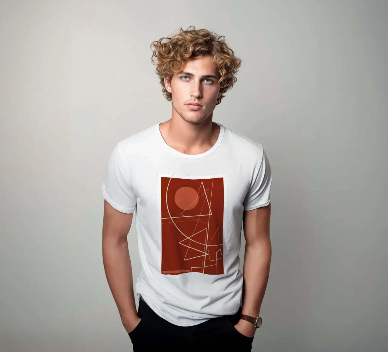 Angular Lines No 22 t-shirt da treechild