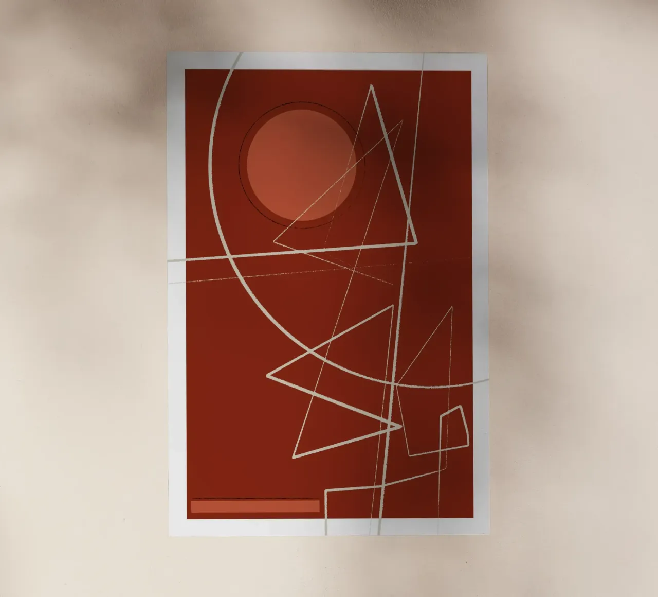 Angular Lines No 22 Backlit Folie von treechild