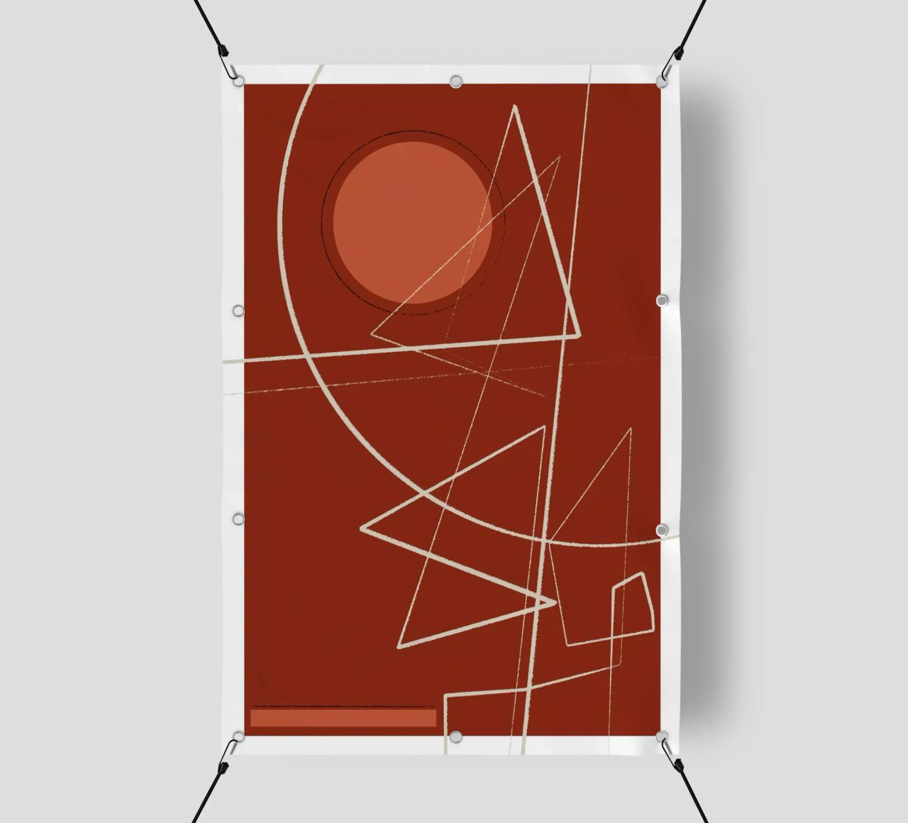 Angular Lines No 22 telo in pvc da treechild