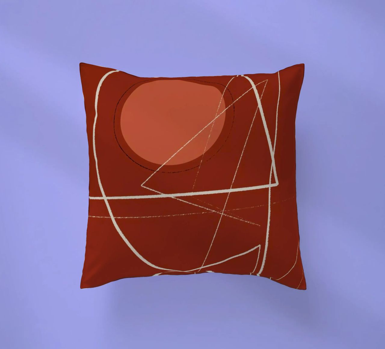 Angular Lines No 22 cuscino da treechild