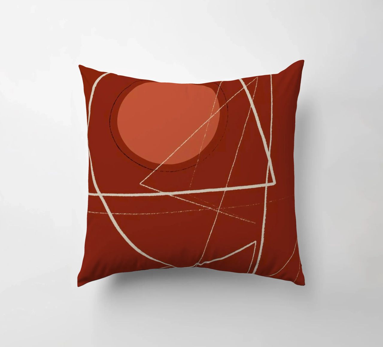 Angular Lines No 22 cuscino da treechild