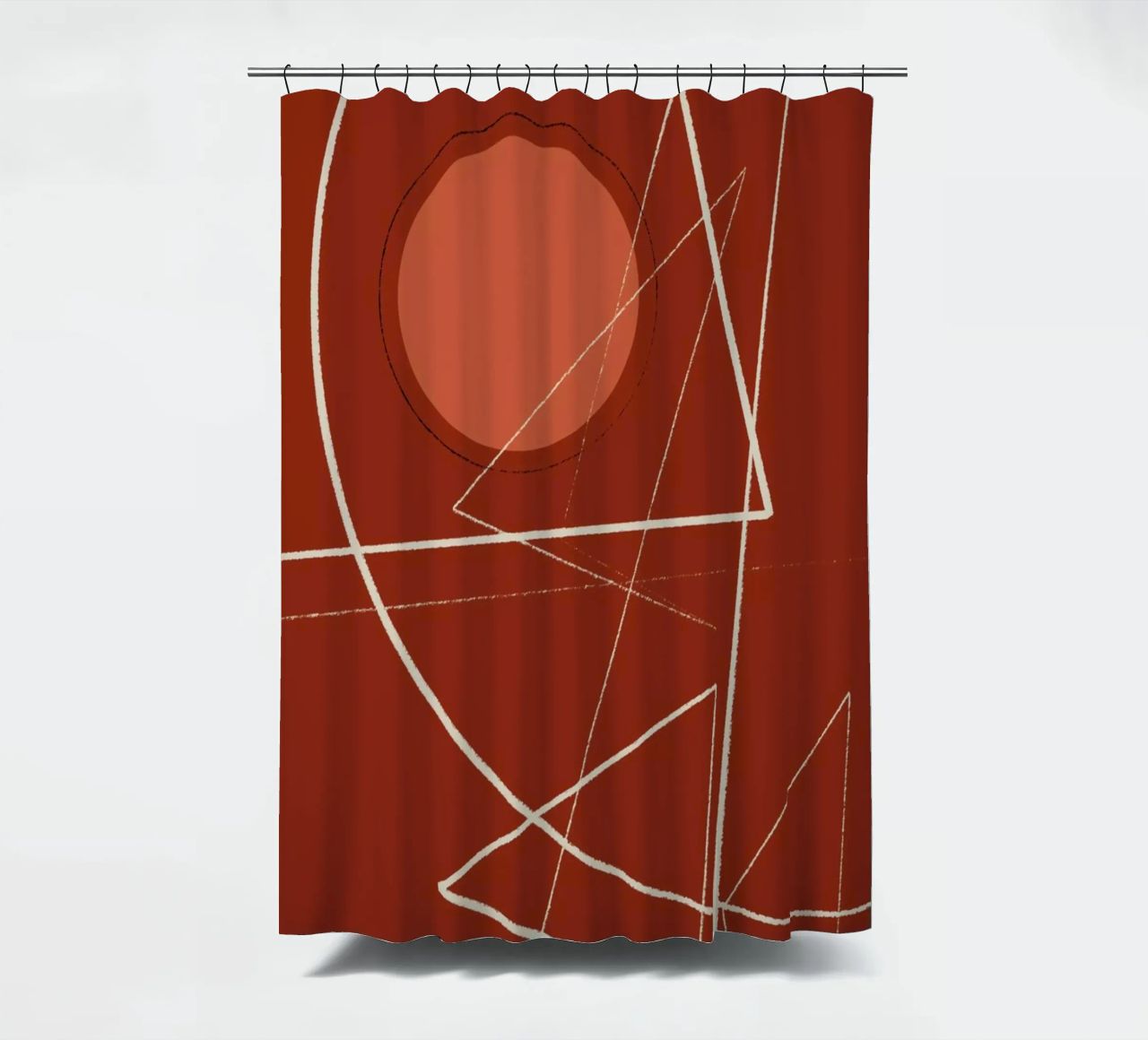 Angular Lines No 22 tenda da doccia da treechild