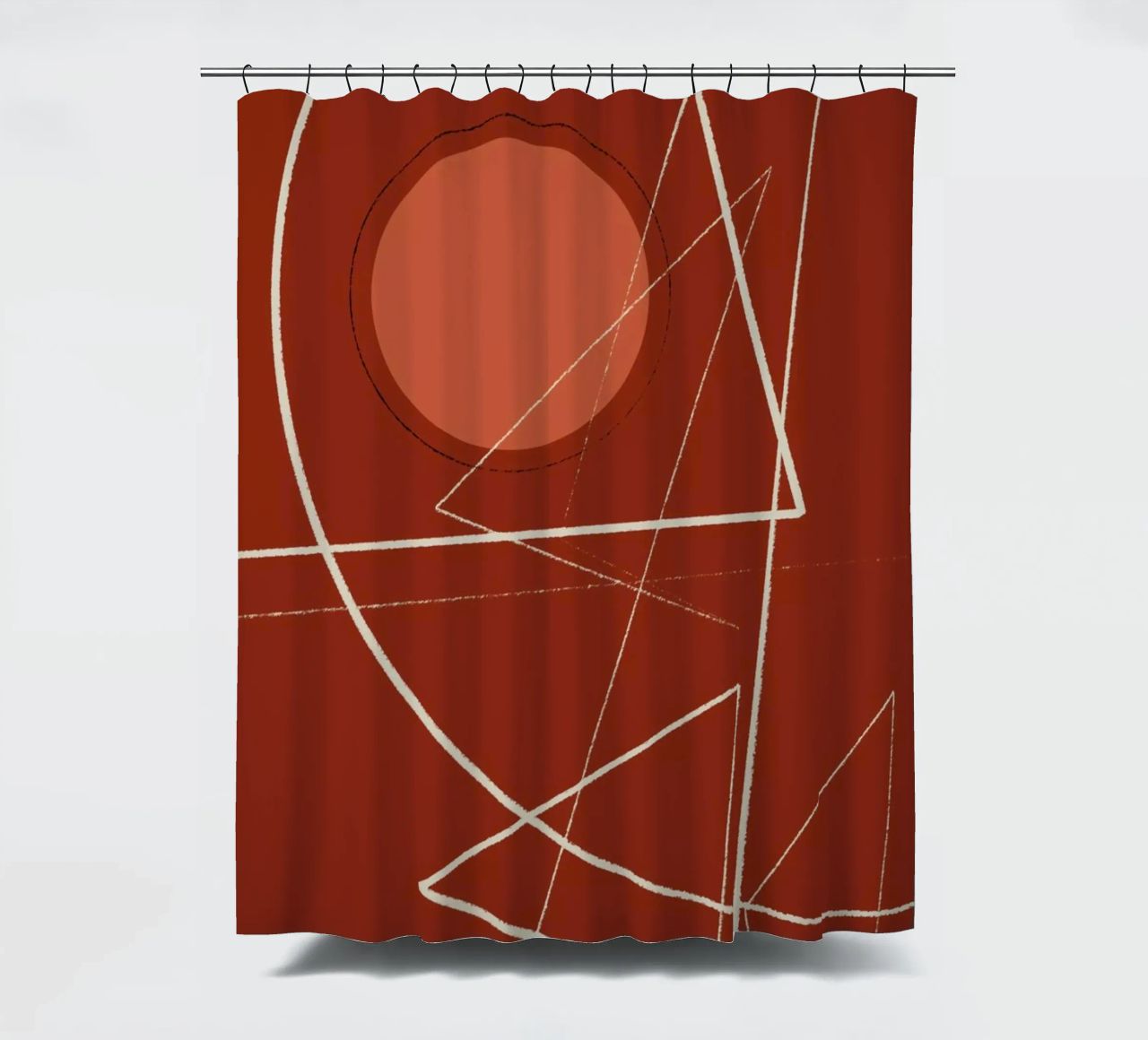 Angular Lines No 22 tenda da doccia da treechild