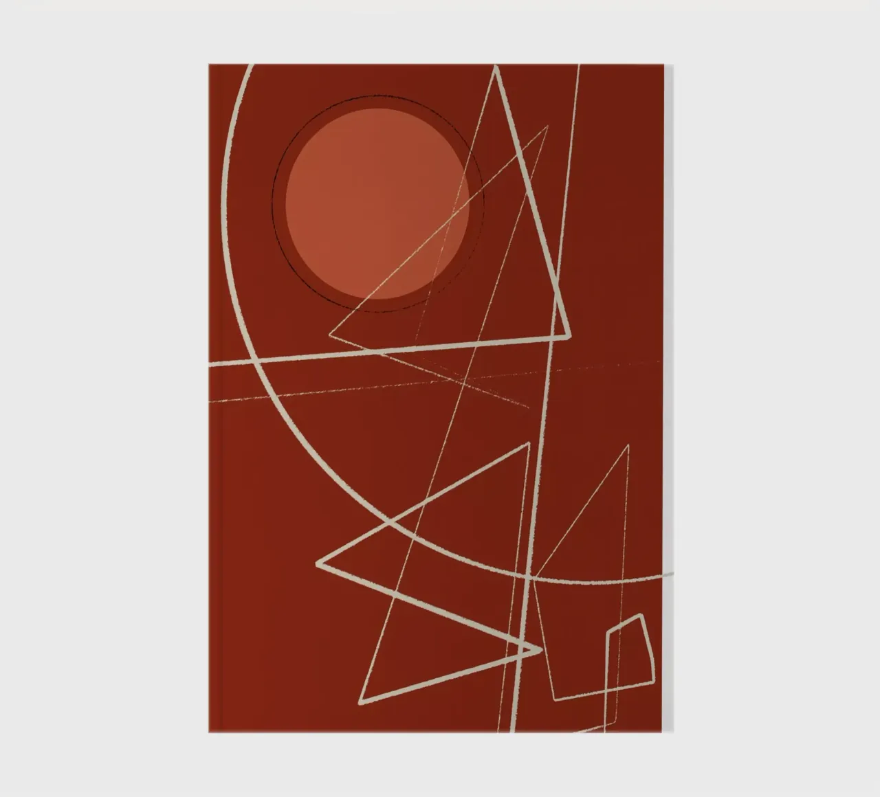 Angular Lines No 22 notitieboek van treechild