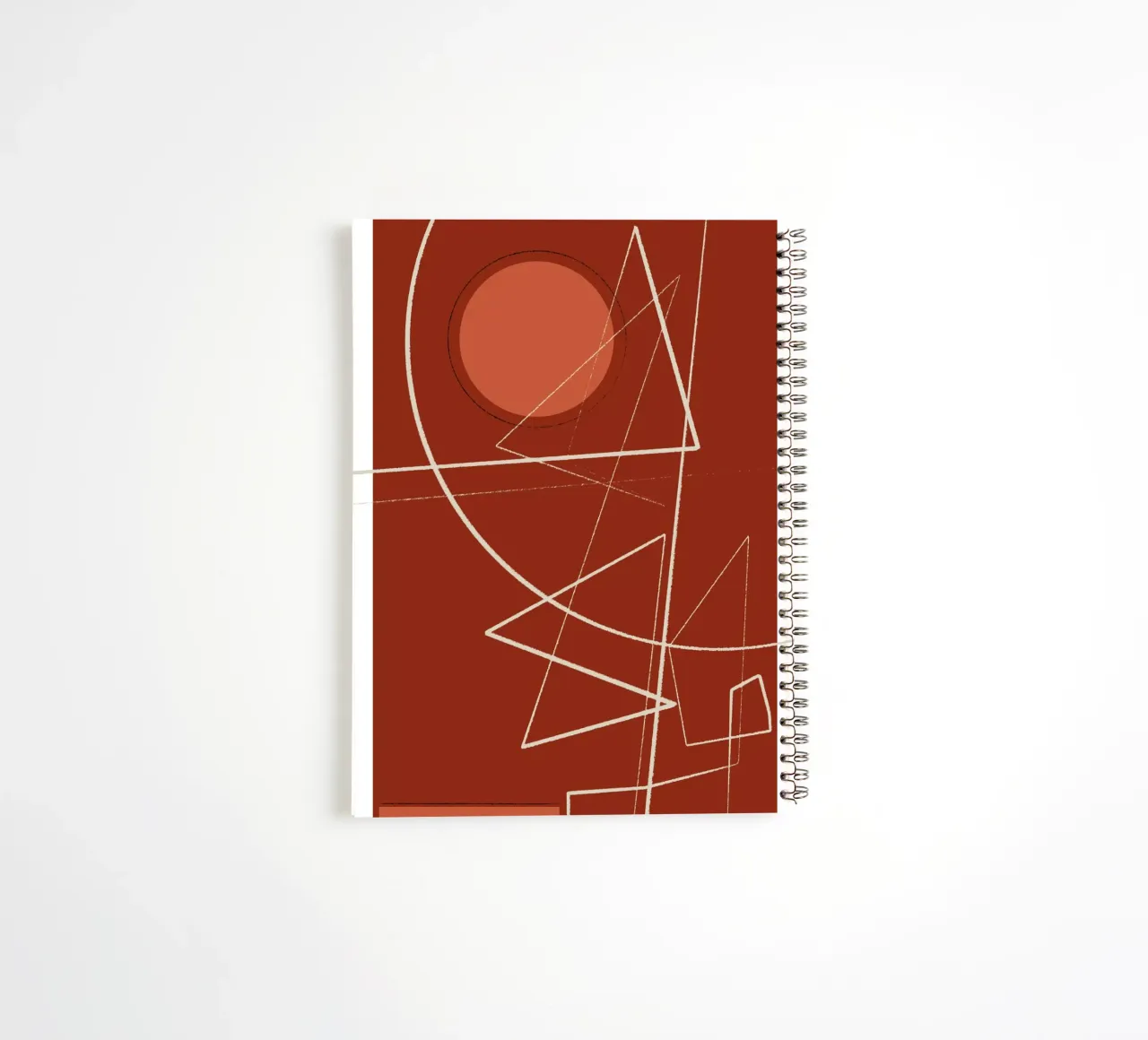 Angular Lines No 22 spiral notebook by treechild