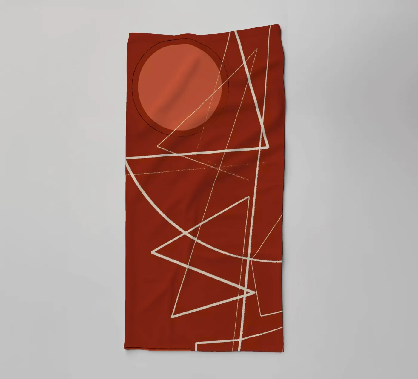 Angular Lines No 22 badhanddoek van treechild