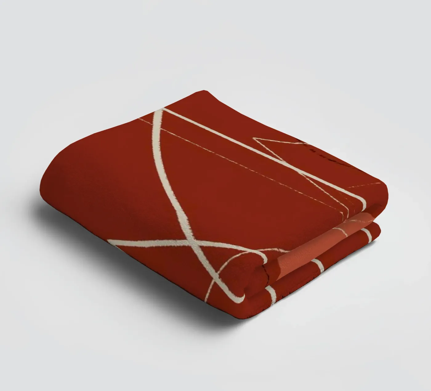 Angular Lines No 22 badhanddoek van treechild