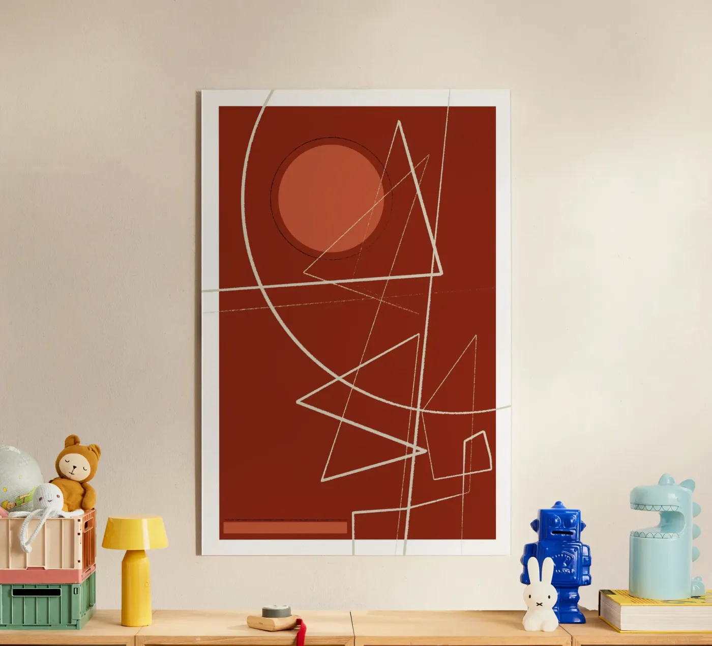 Angular Lines No 22 Acryl-Glas von treechild