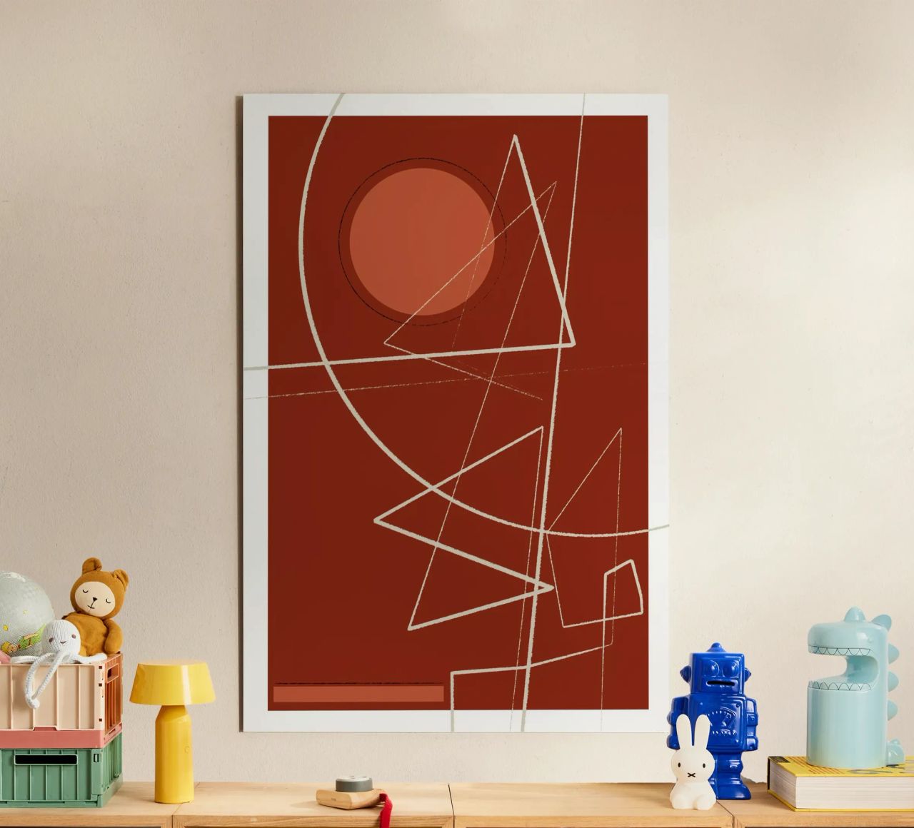 Angular Lines No 22 alluminio dibond da treechild