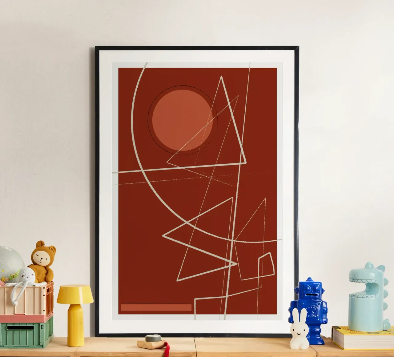 Angular Lines No 22 Hahnemühle von treechild