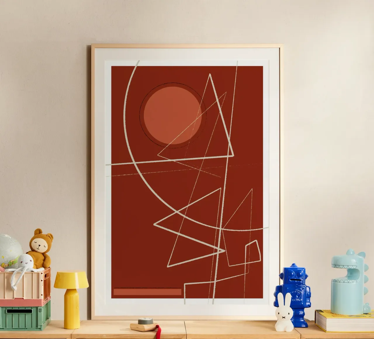 Angular Lines No 22 Hahnemühle von treechild