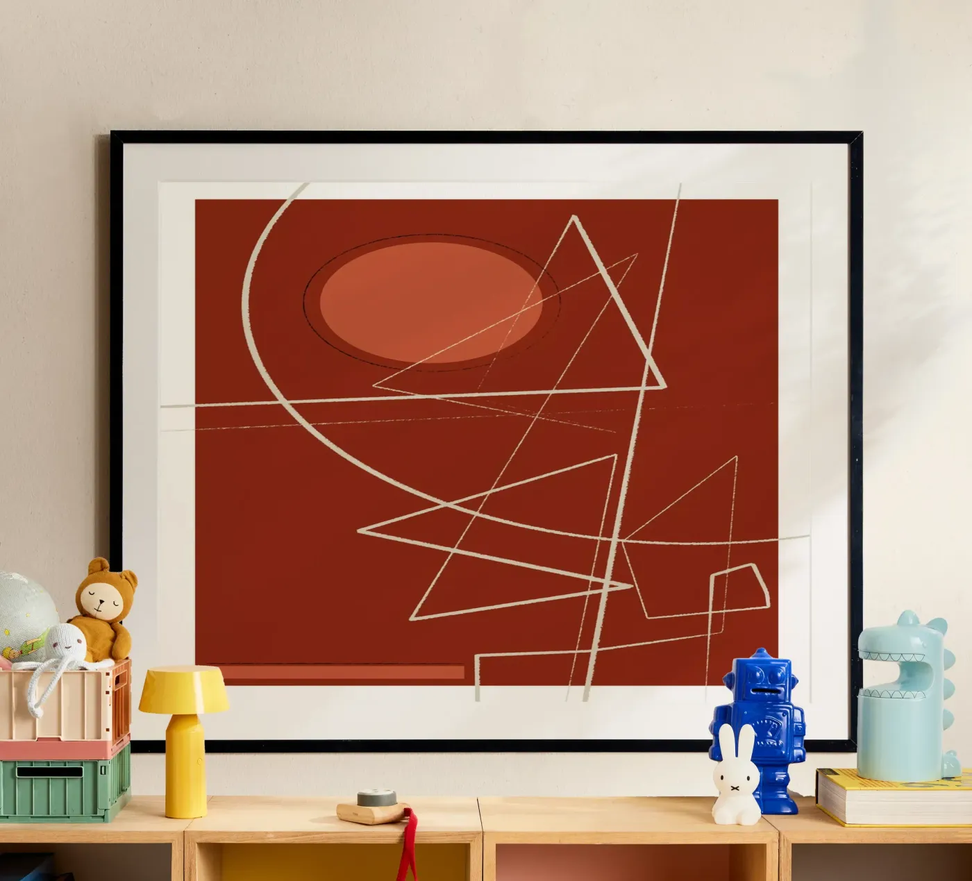 Angular Lines No 22 poster da treechild