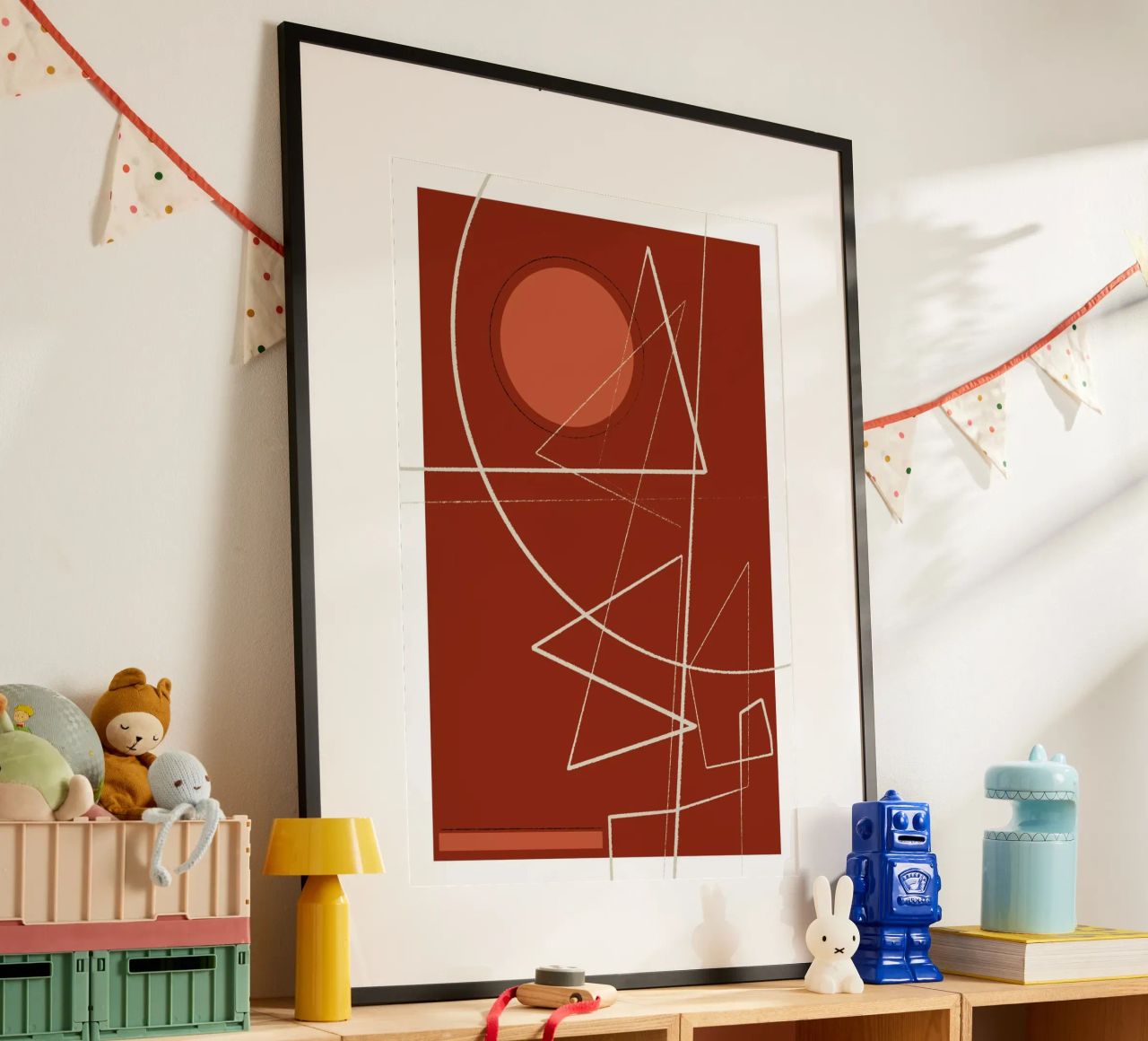 Angular Lines No 22 hahnemühle van treechild