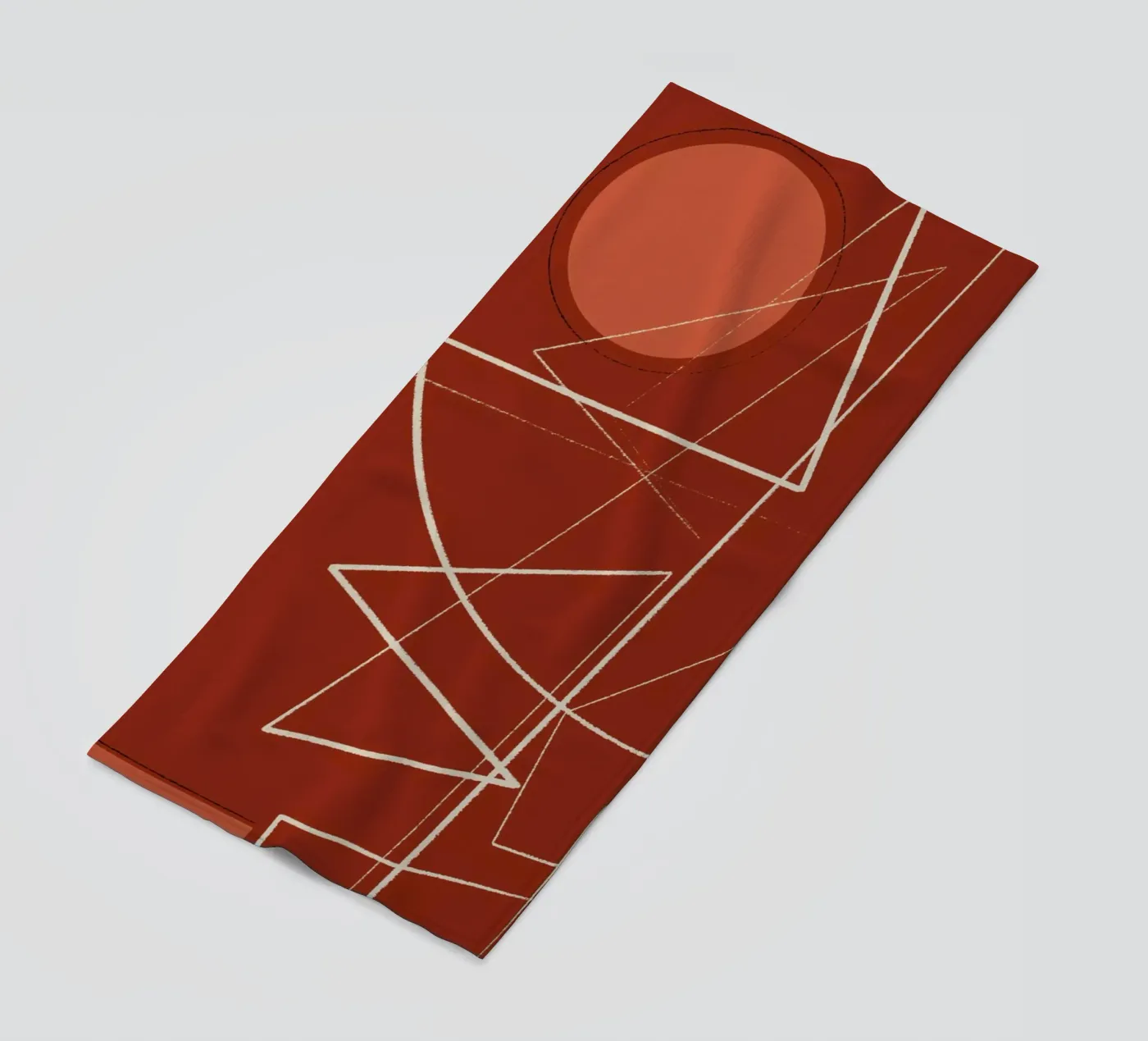 Angular Lines No 22 Strandtuch von treechild