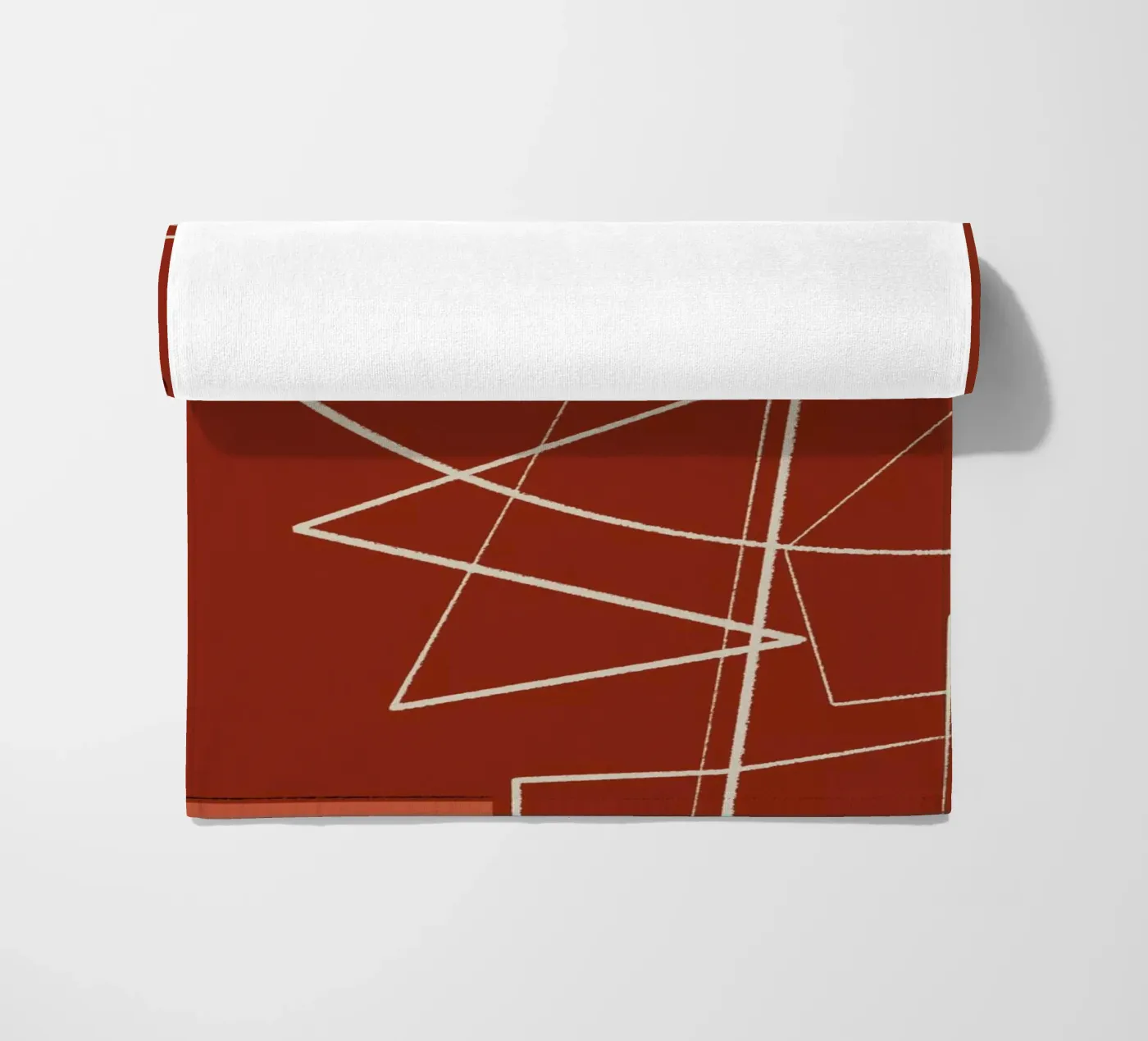 Angular Lines No 22 Strandtuch von treechild