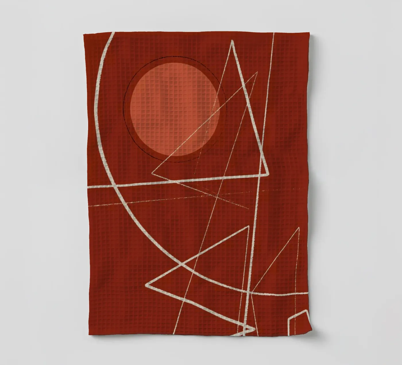 Angular Lines No 22 Geschirrtuch von treechild