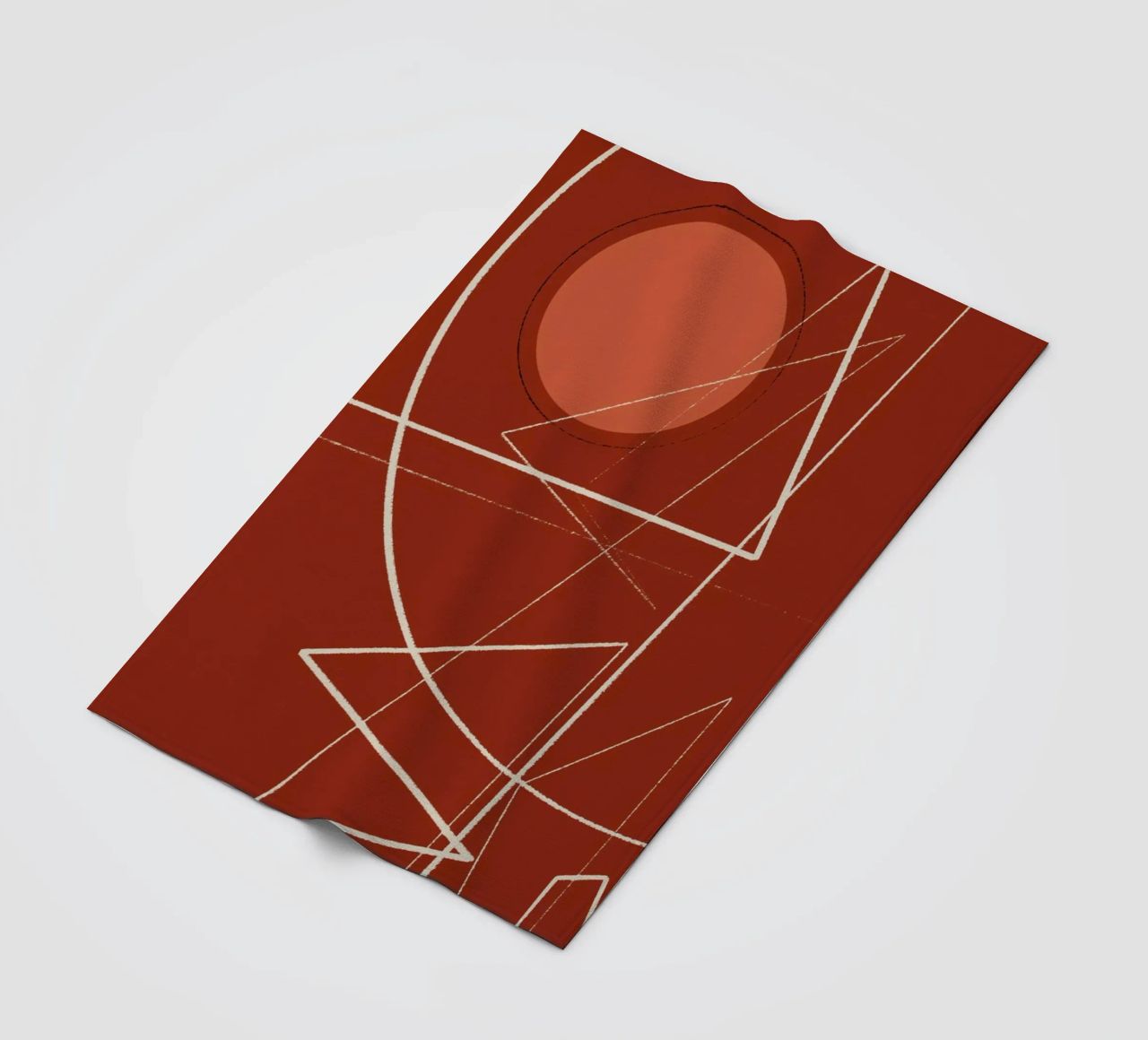 Angular Lines No 22 coperta in pile da treechild