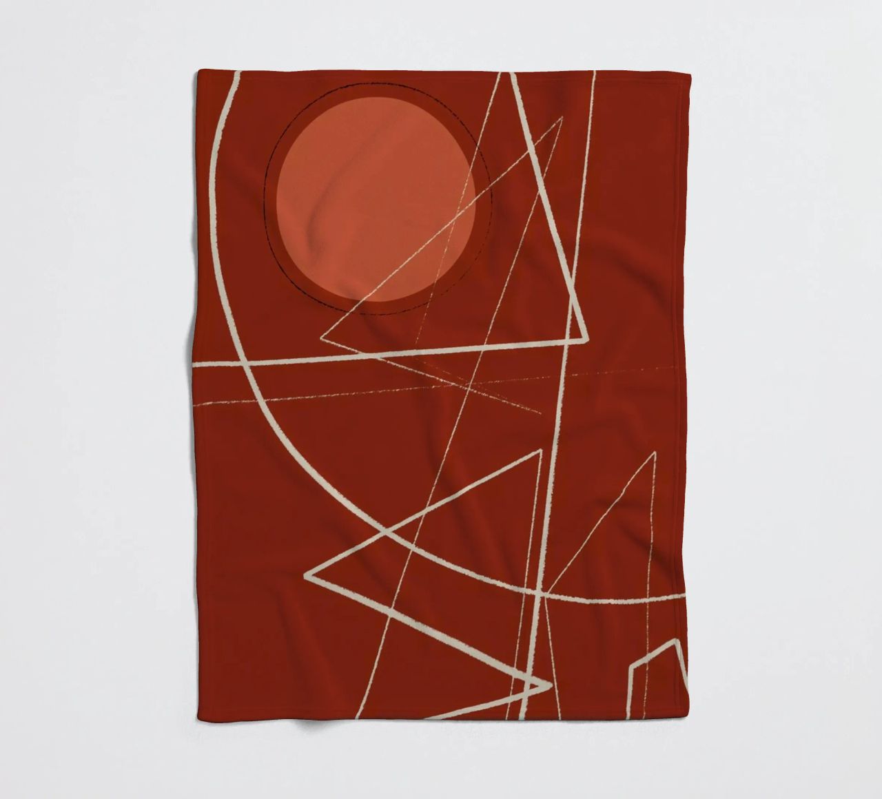 Angular Lines No 22 coperta in pile da treechild