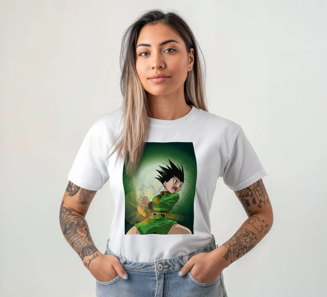 Gon Freecss Hunter X Hunter t-shirt da Dumery Art