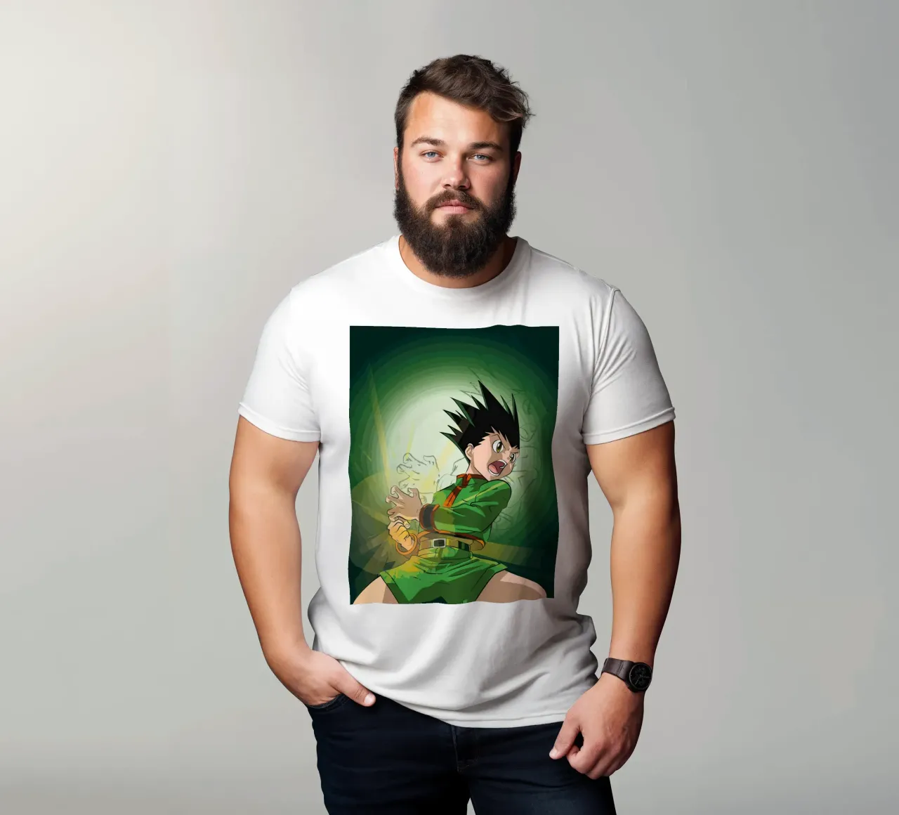 Gon Freecss Hunter X Hunter t-shirt da Dumery Art