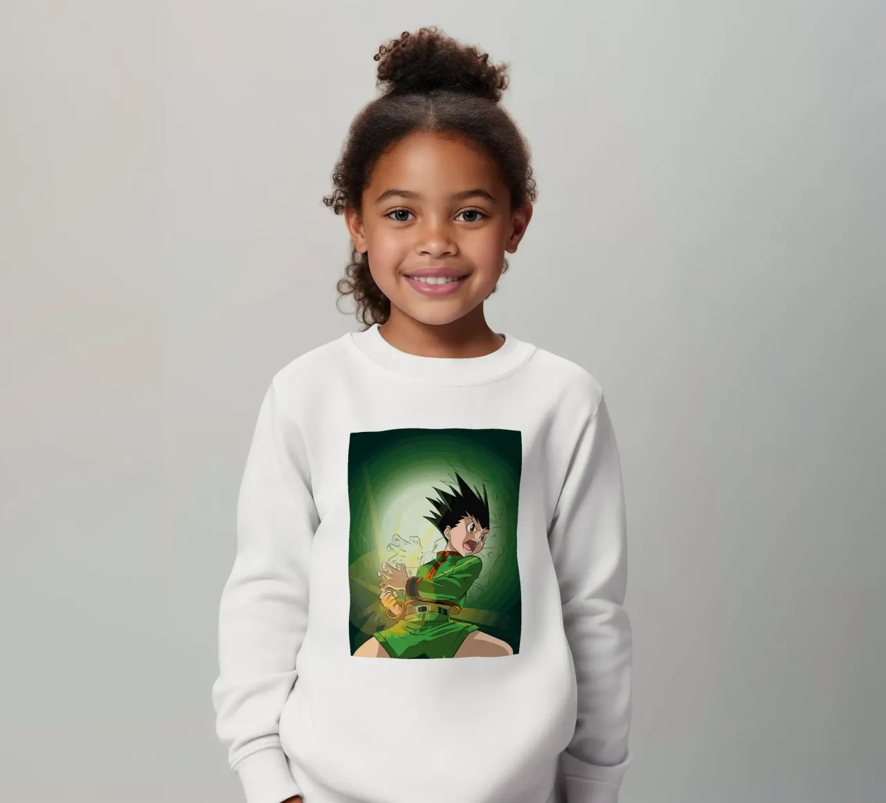 Gon Freecss Hunter X Hunter felpa bambino da Dumery Art