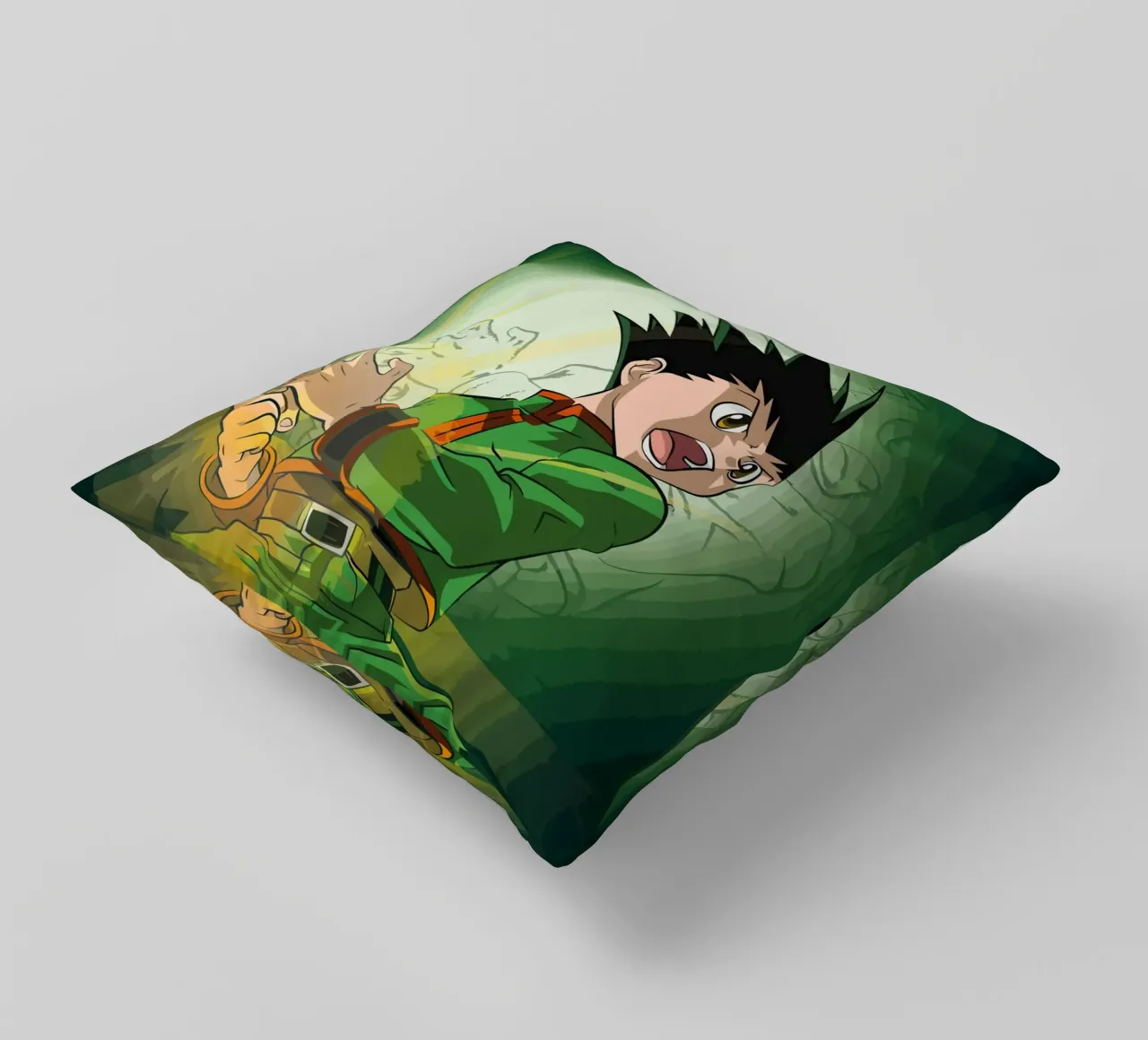 Gon Freecss Hunter X Hunter cuscino da Dumery Art
