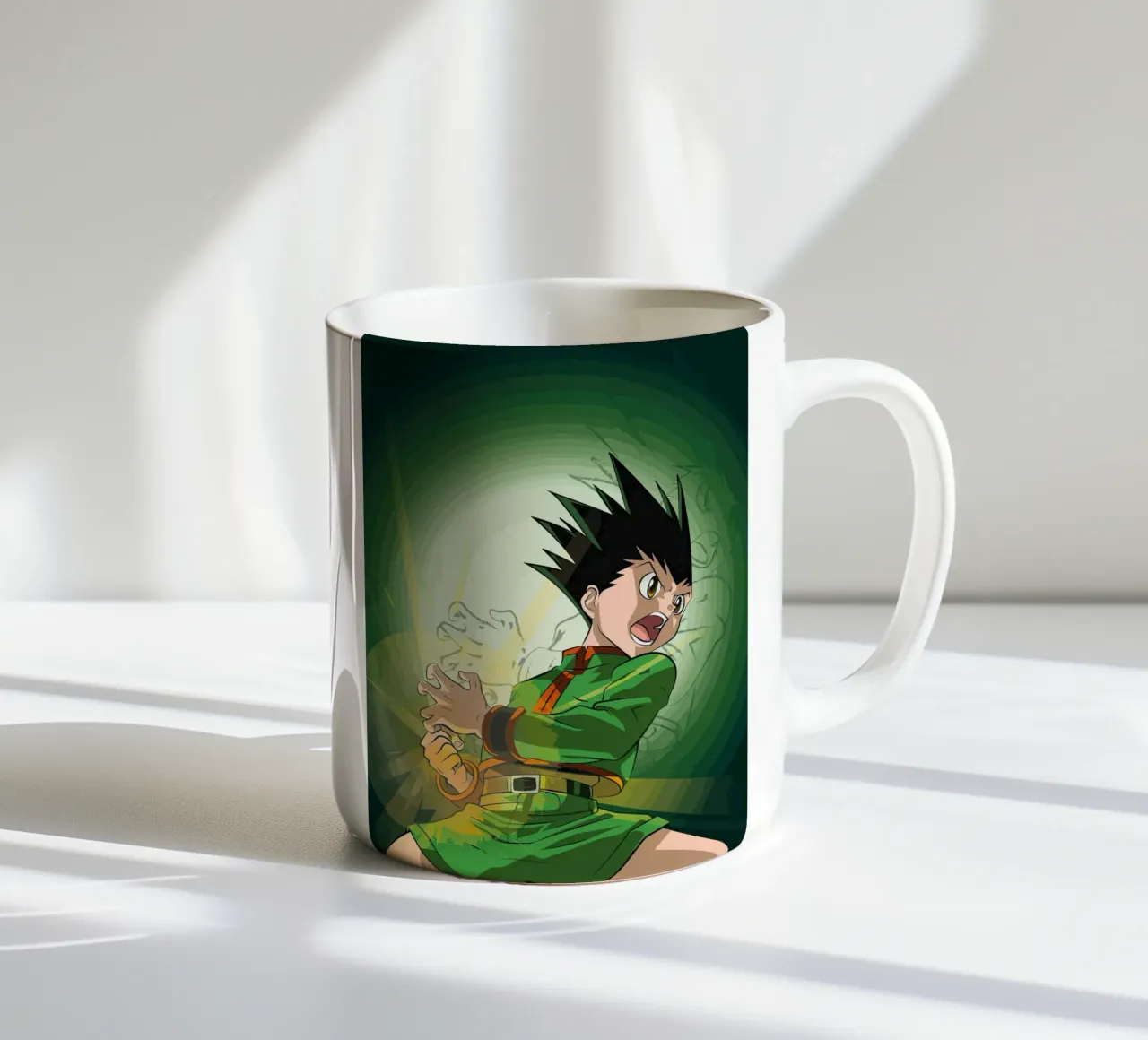 Gon Freecss Hunter X Hunter tazza in ceramica da Dumery Art