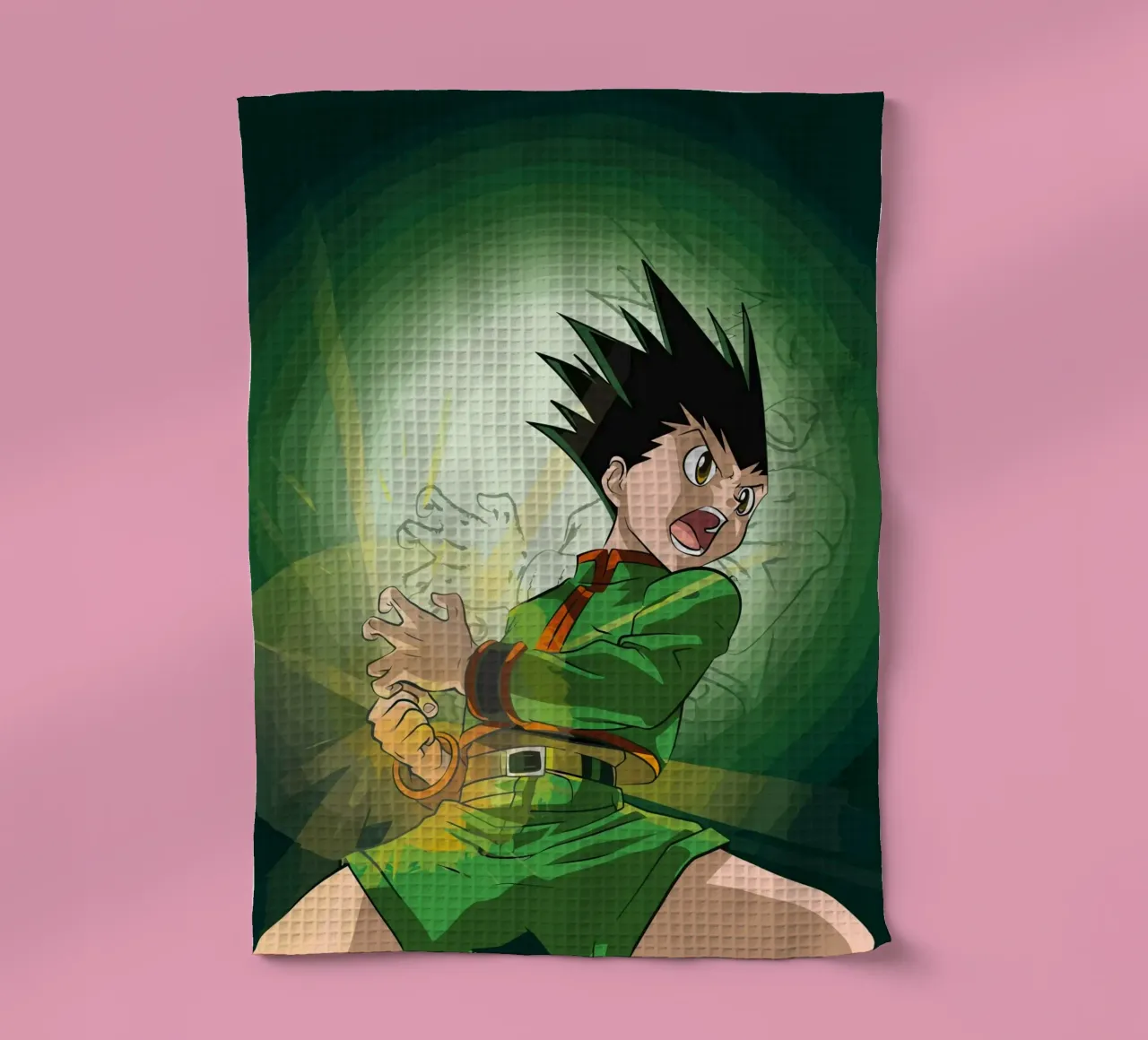 Gon Freecss Hunter X Hunter canovaccio da cucina da Dumery Art