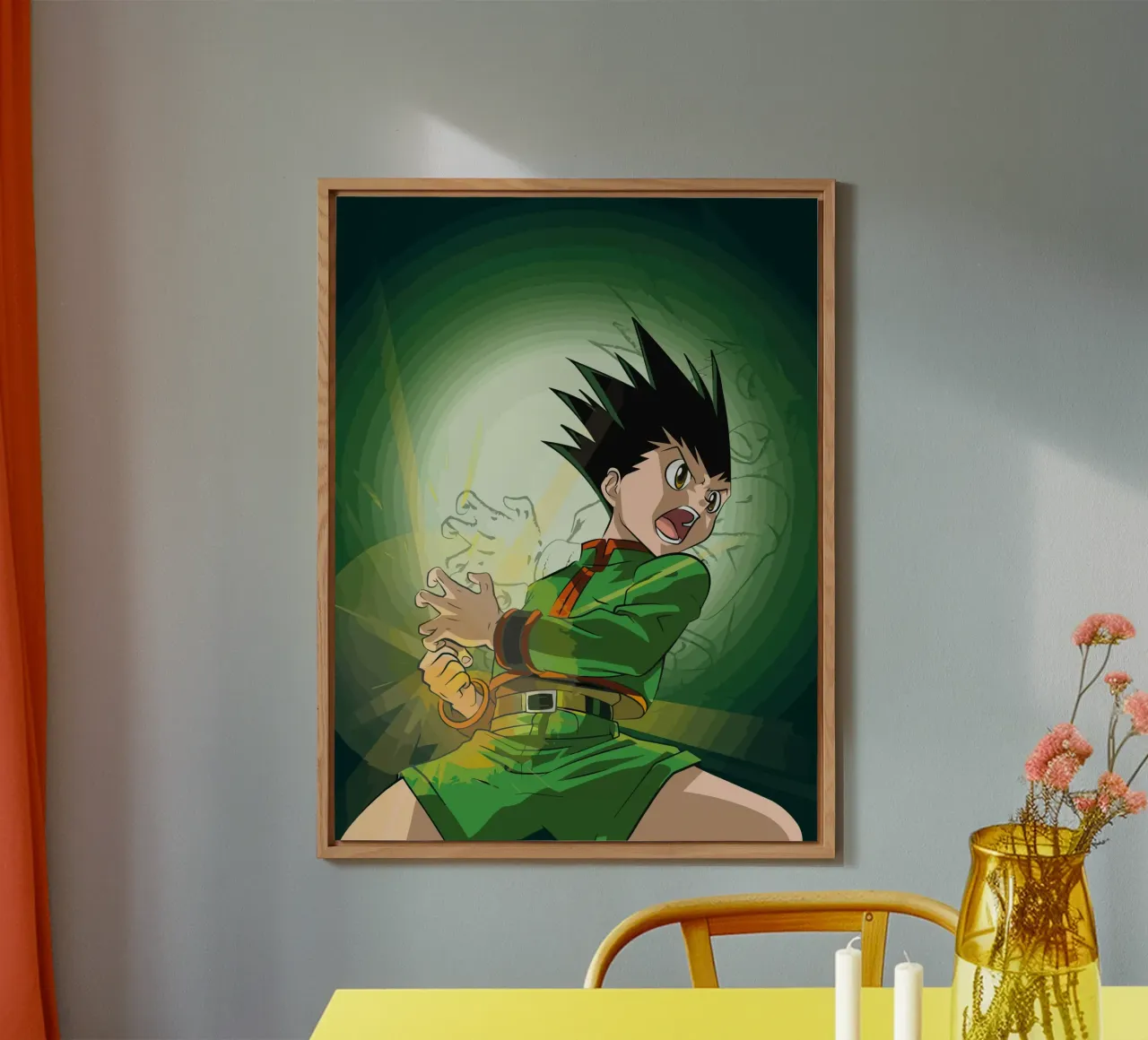 Gon Freecss Hunter X Hunter alluminio dibond da Dumery Art