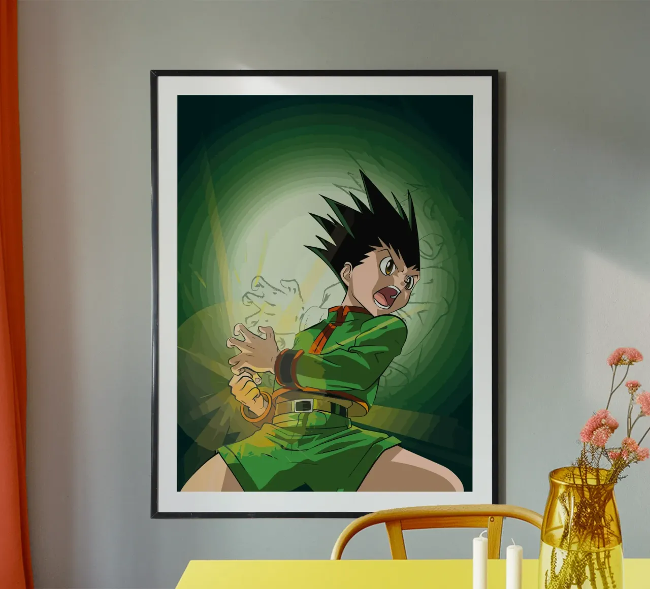 Gon Freecss Hunter X Hunter poster de Dumery Art