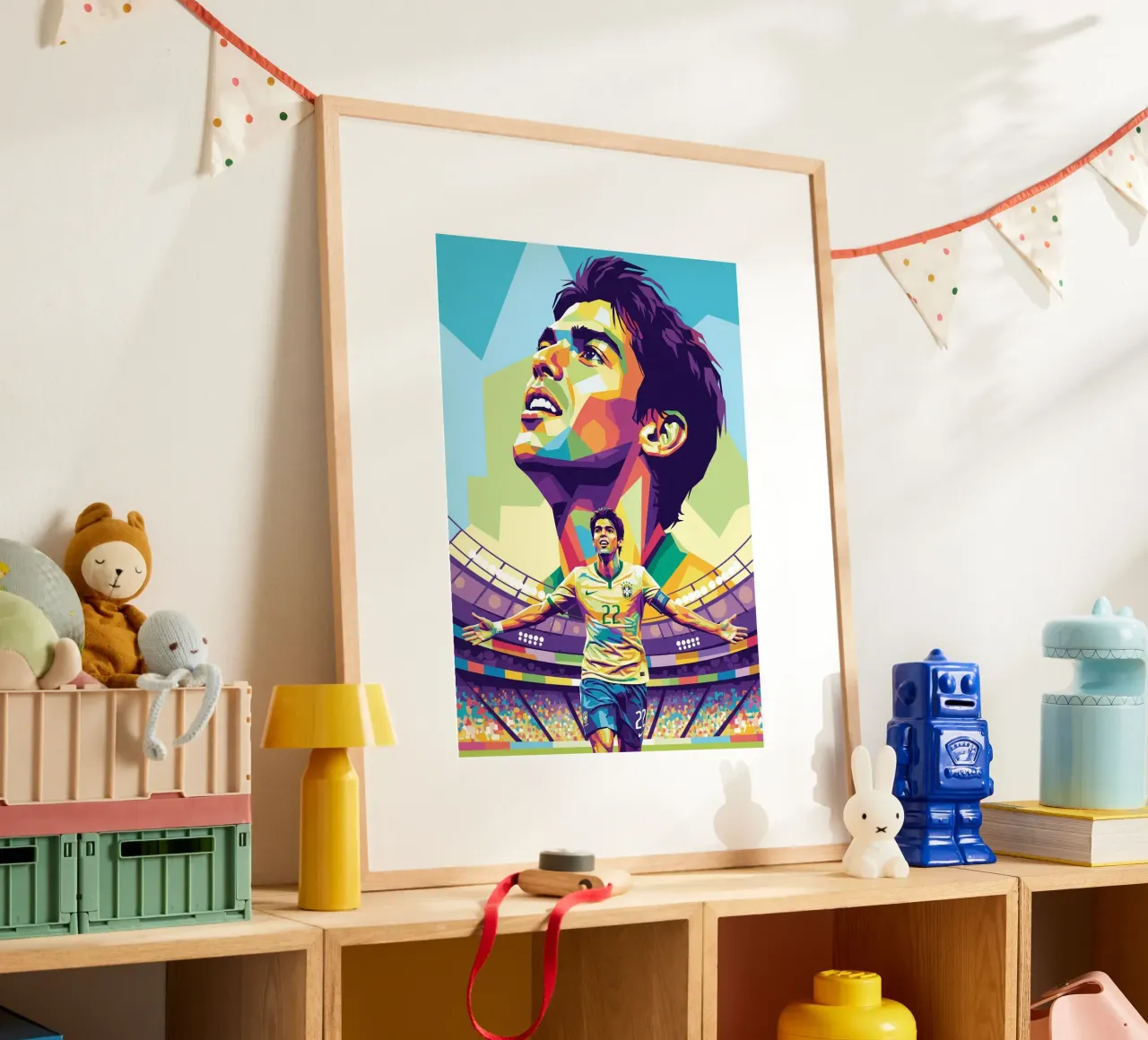 Richardo Kaka viering #1 poster van Hantamrata