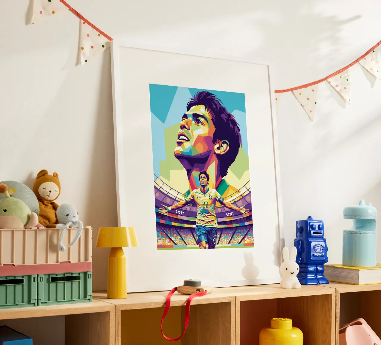 Richardo Kaka viering #1 poster van Hantamrata