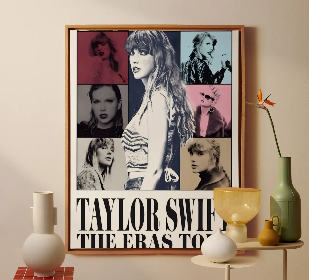 Taylor Swift Vintage tela con Cornice a cassetta da vintage