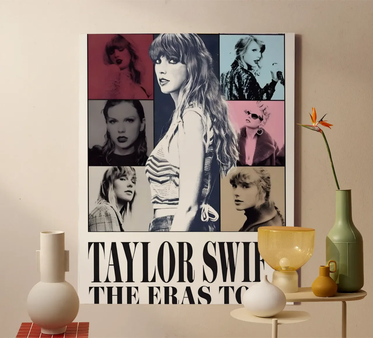 Taylor Swift Vintage tela con Cornice a cassetta da vintage