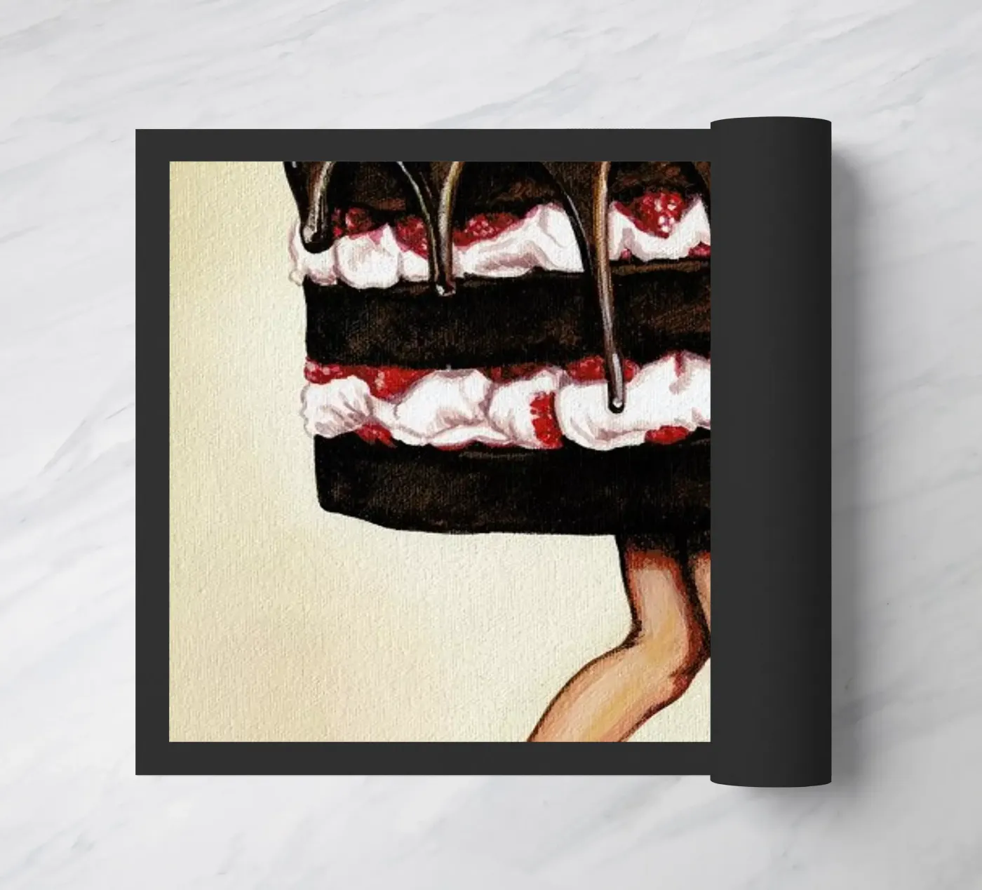 Cake Walk doormat by Kelly Gilleran