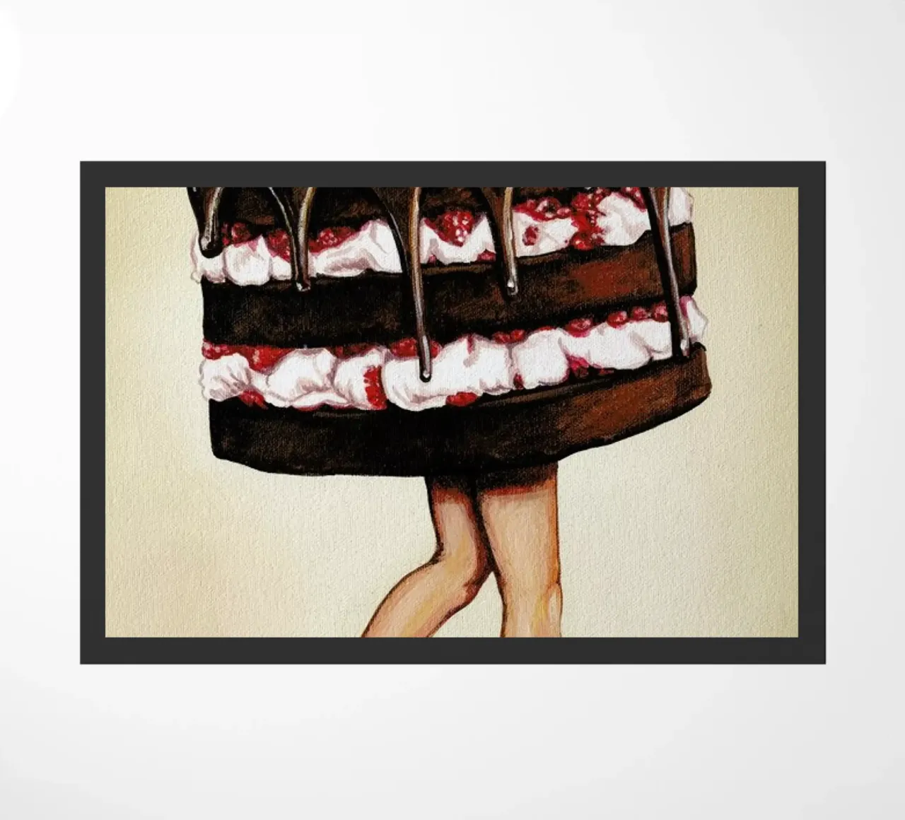 Cake Walk doormat by Kelly Gilleran