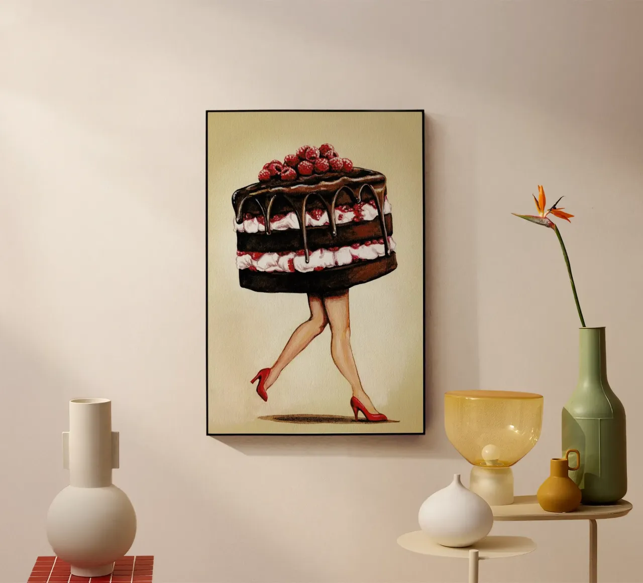 Cake Walk plexiglass da Kelly Gilleran