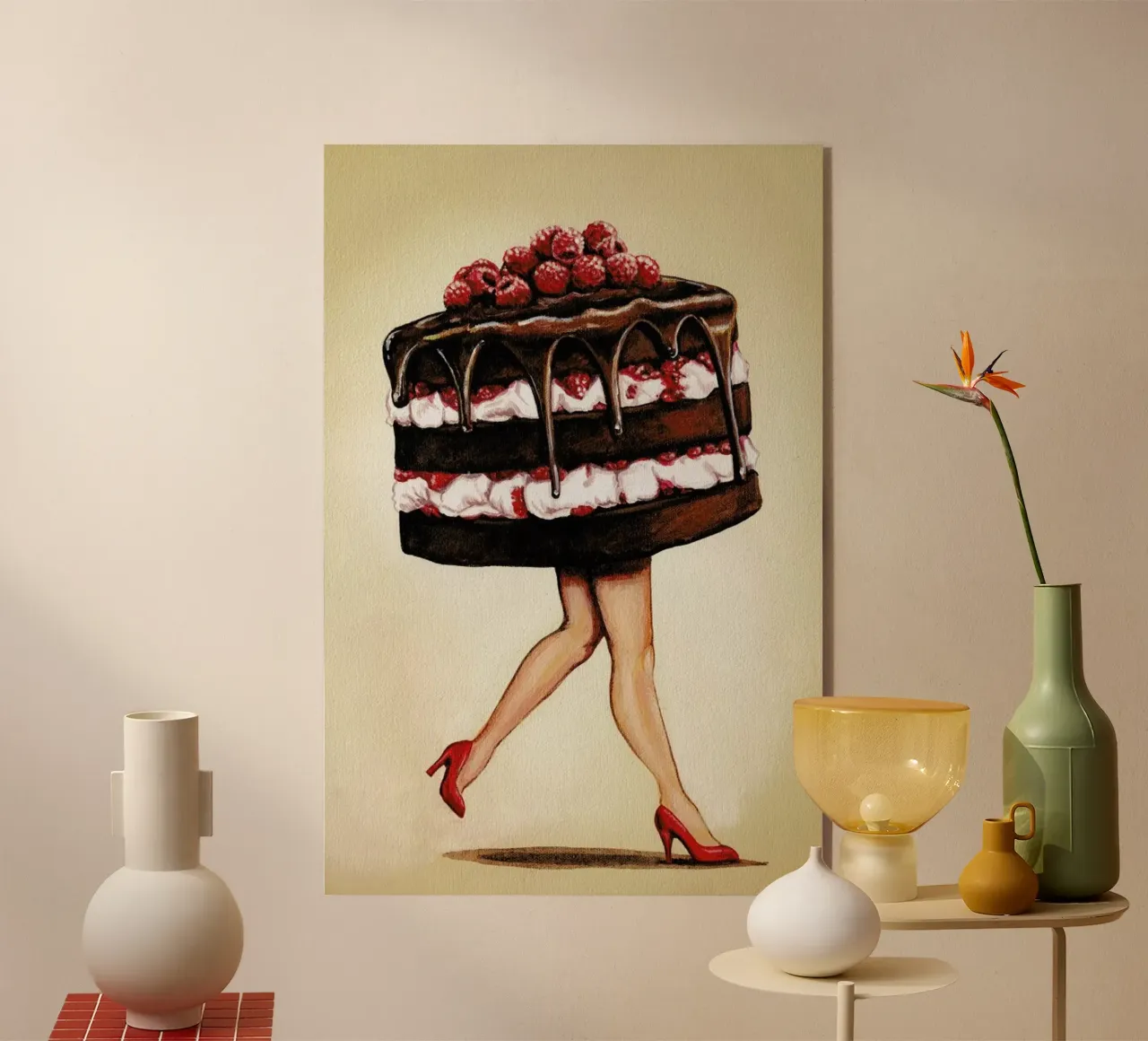 Cake Walk plexiglass da Kelly Gilleran