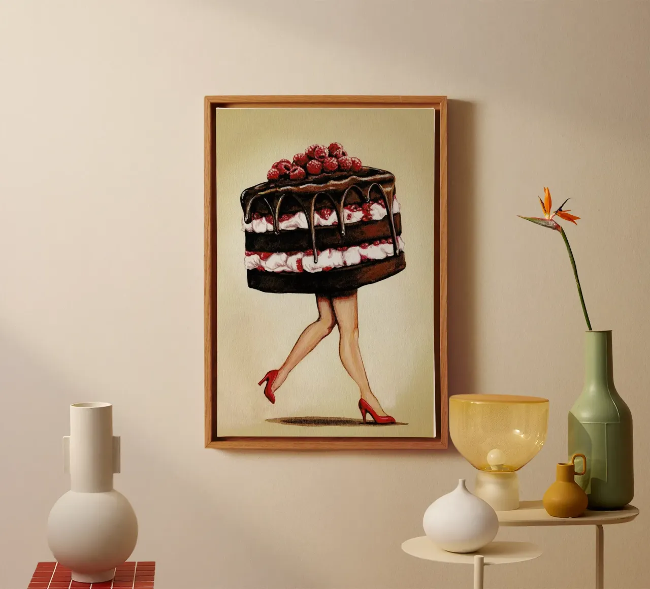 Cake Walk tela da Kelly Gilleran