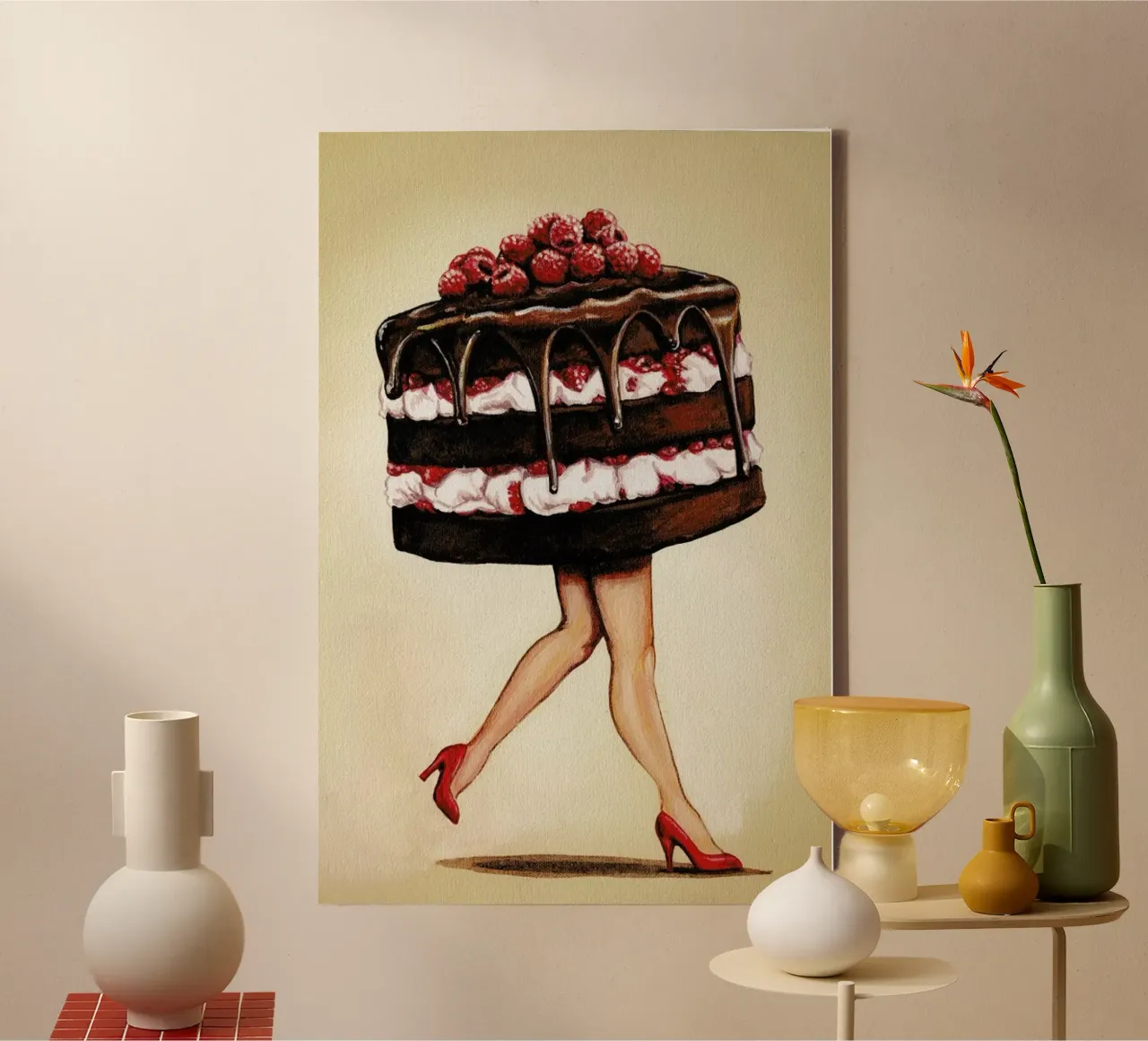 Cake Walk tela da Kelly Gilleran