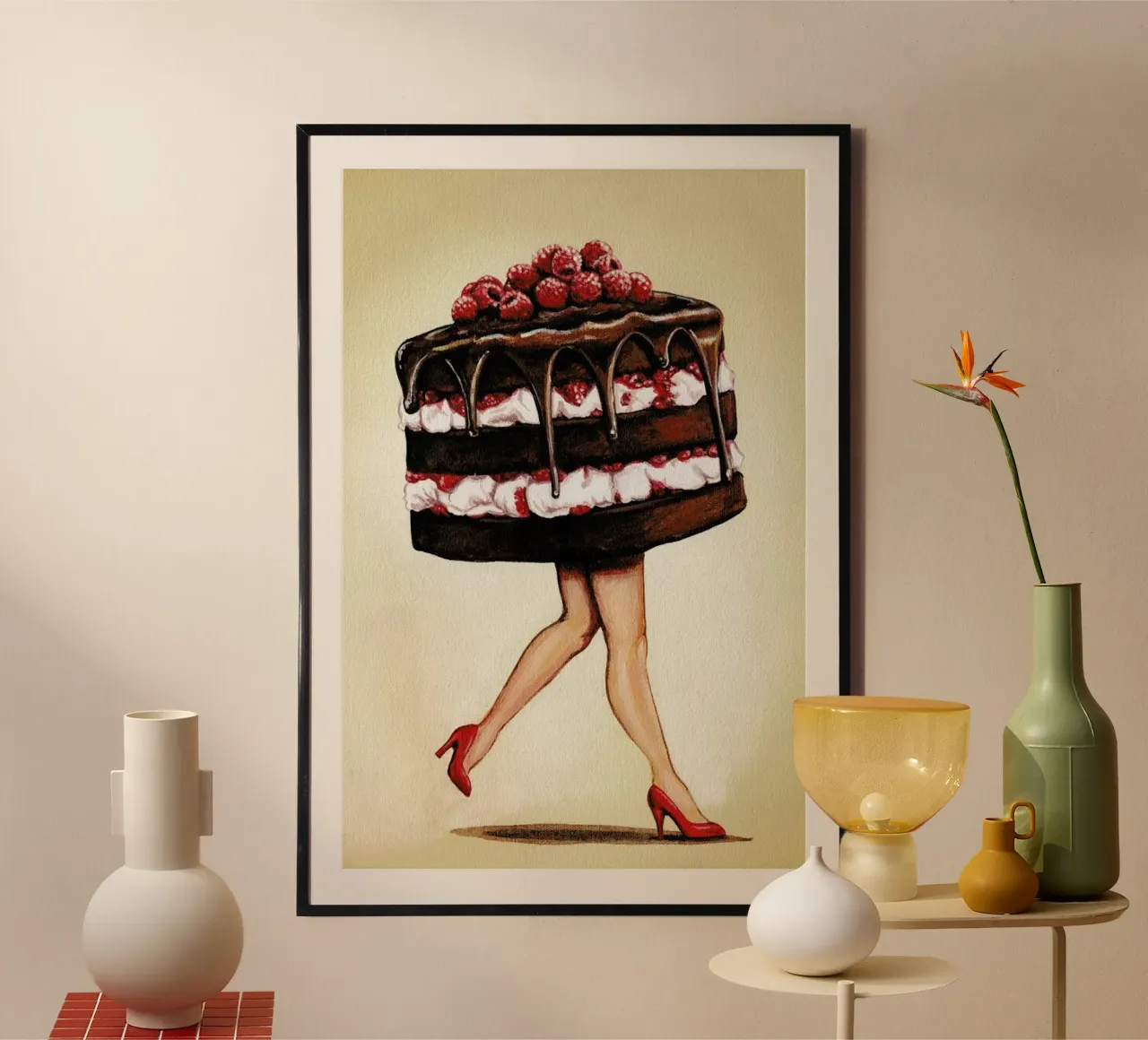 Cake Walk poster da Kelly Gilleran