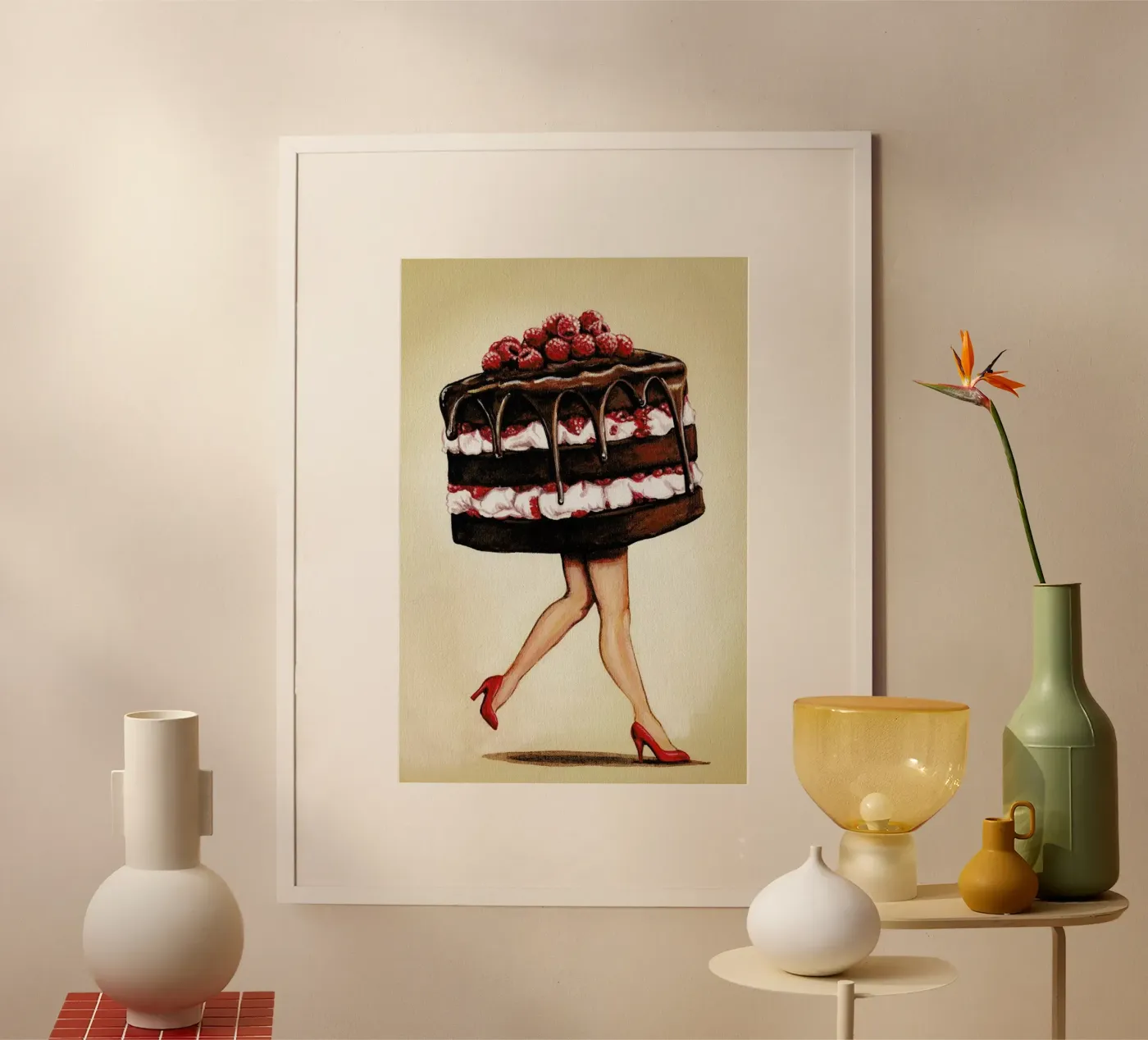 Cake Walk poster da Kelly Gilleran