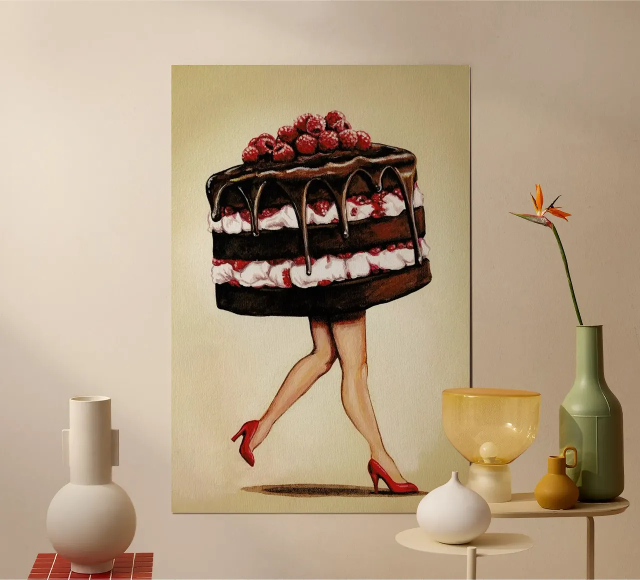 Cake Walk poster da Kelly Gilleran