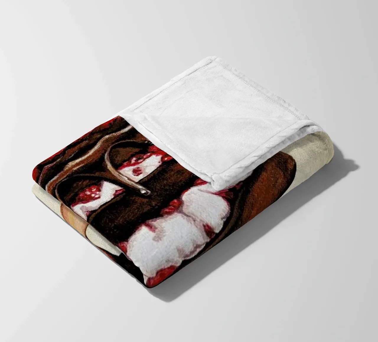 Cake Walk fleece blanket by Kelly Gilleran