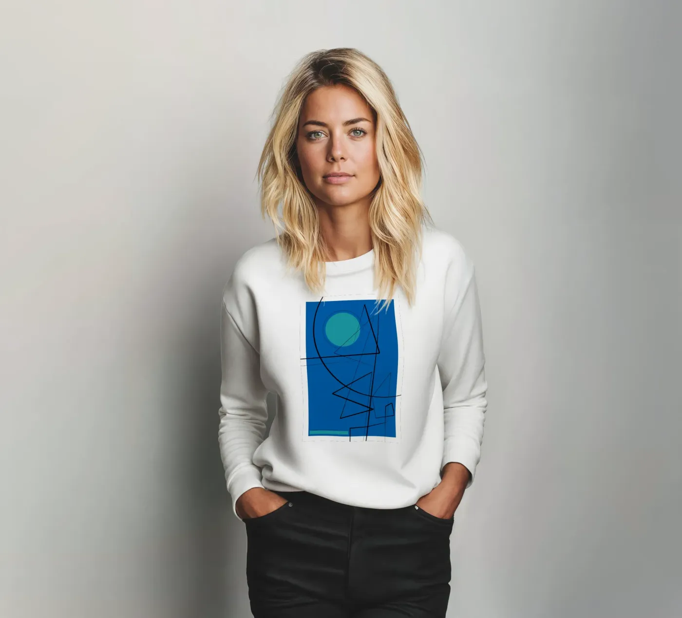 Angular Lines No 19 sweatshirt by treechild