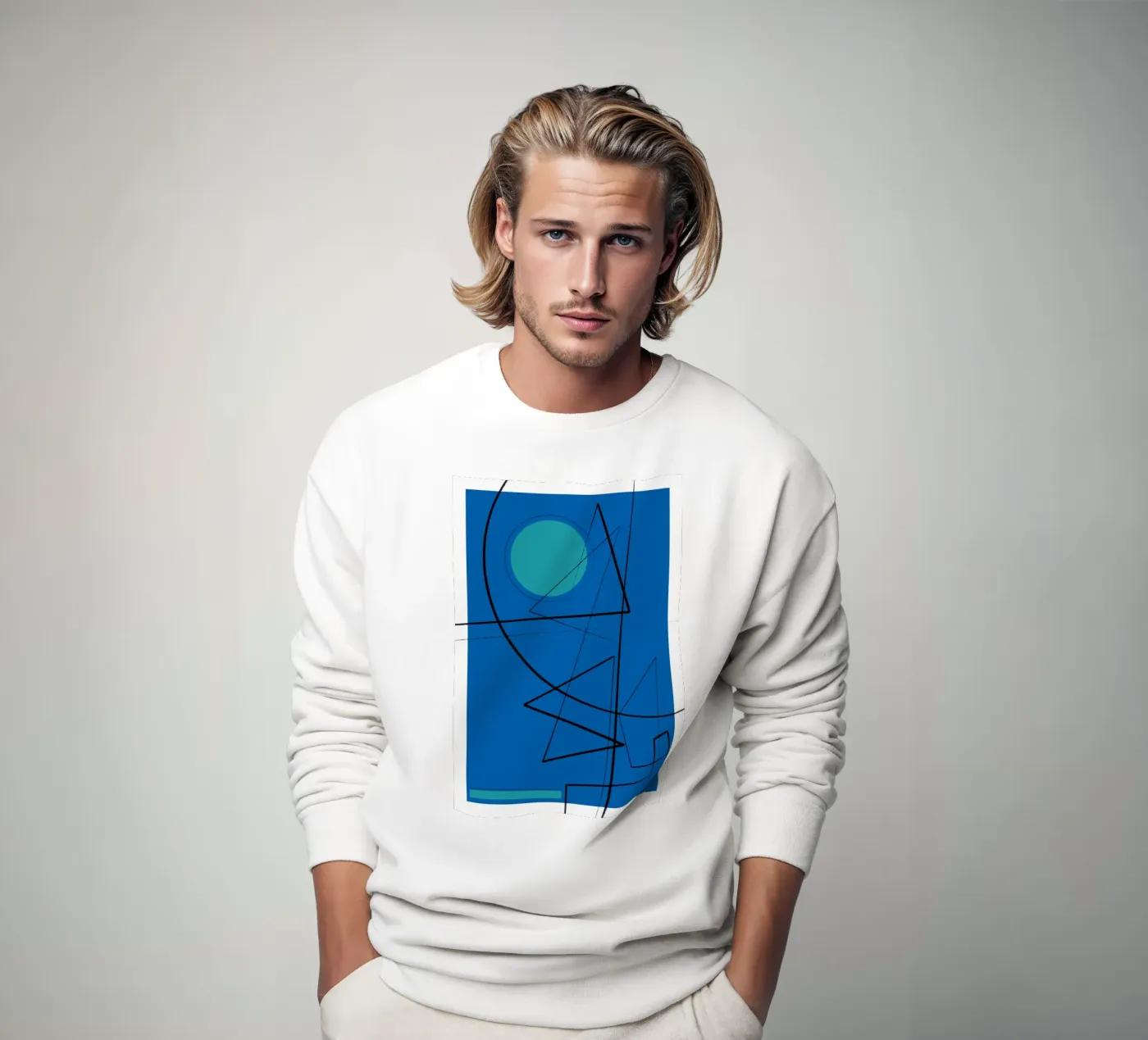 Angular Lines No 19 sweatshirt by treechild